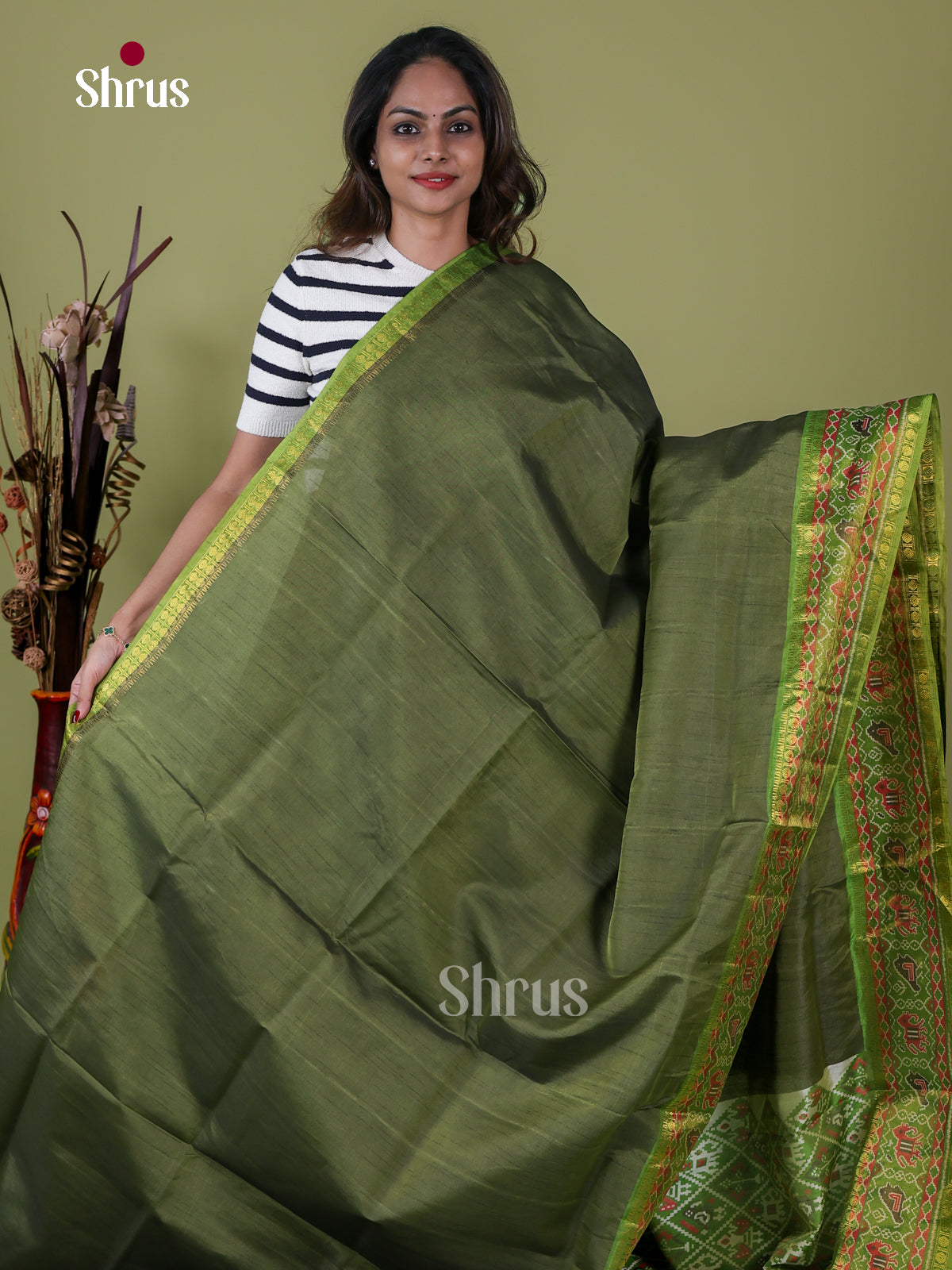 Semi Patola Saree - EH18098