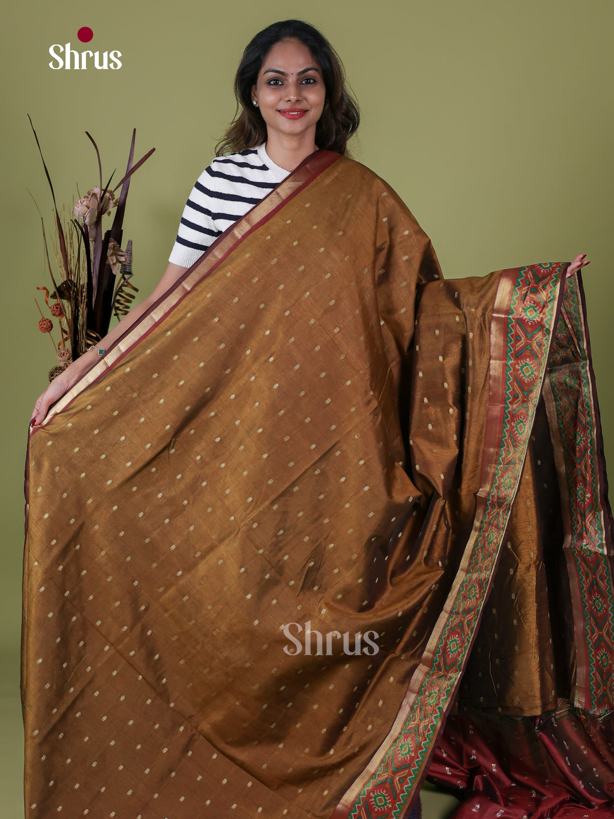 Semi Patola Saree - EH18106