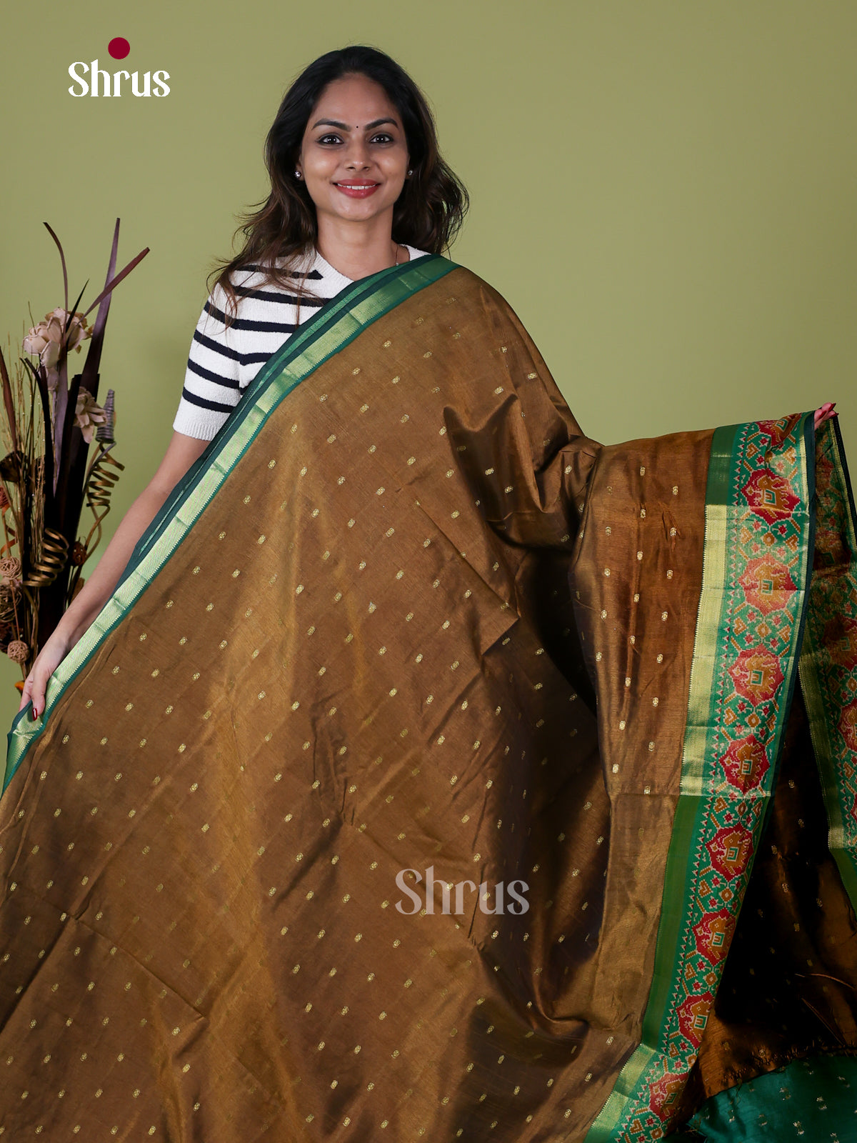 Semi Patola Saree - EH18107