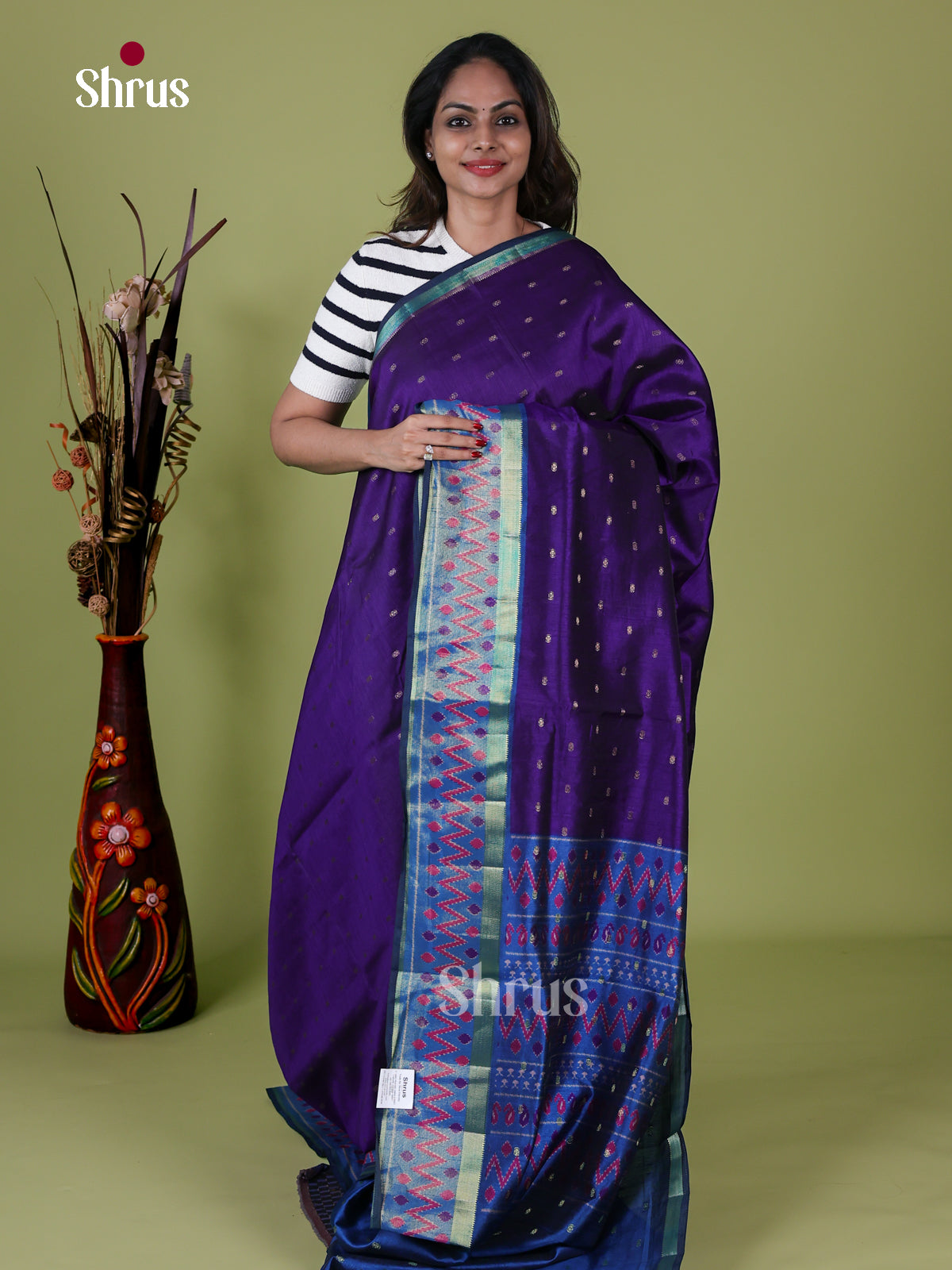 Semi Patola Saree - EH18111