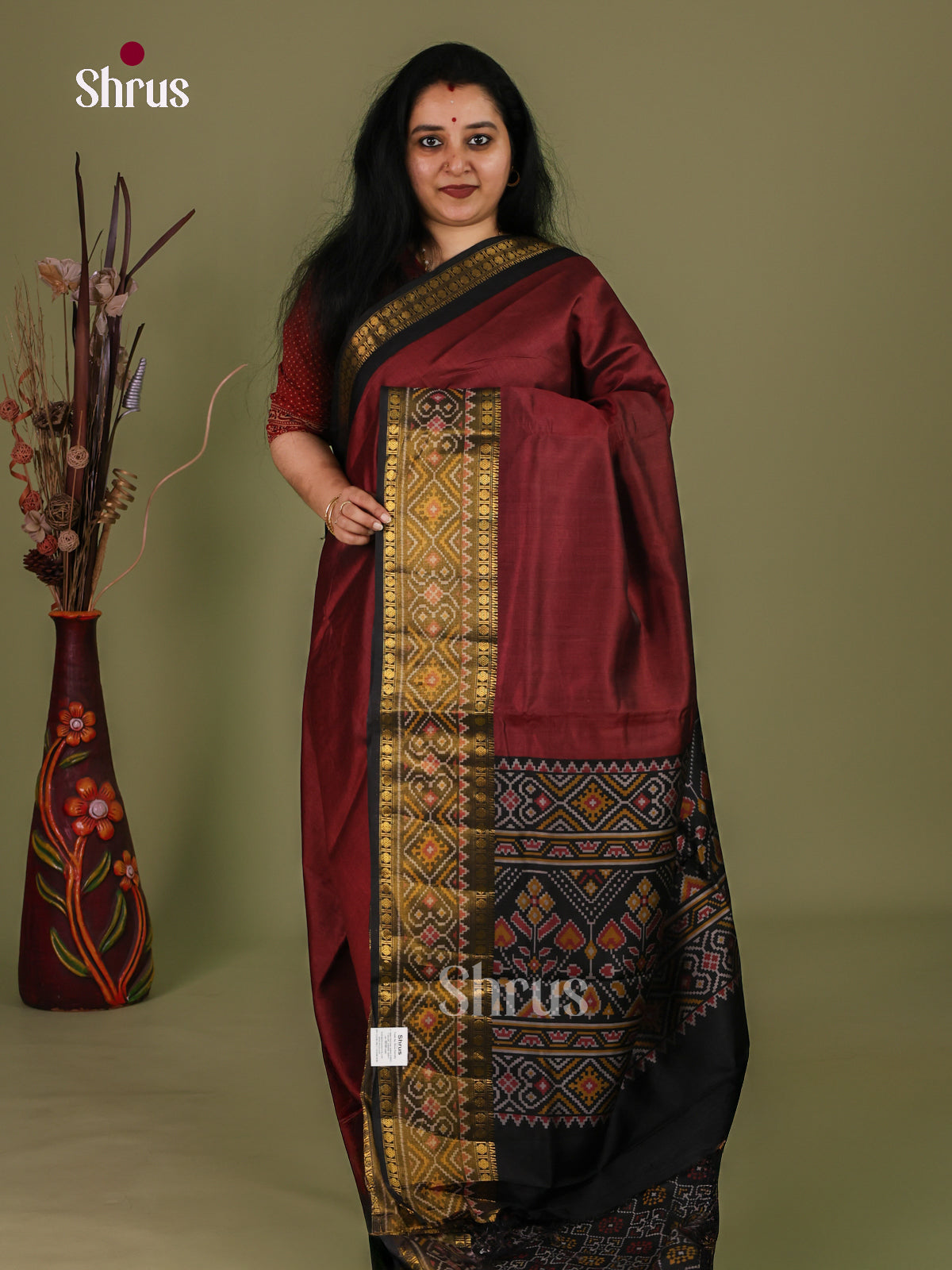Semi Patola Saree - EH18120