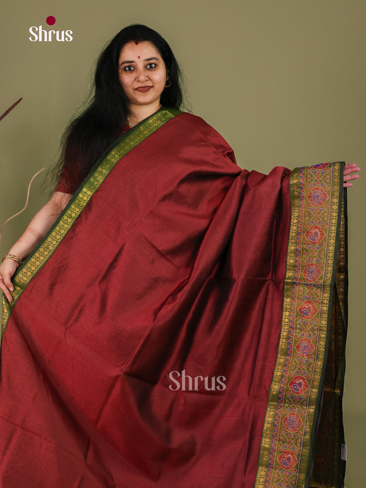 Semi Patola Saree - EH18122