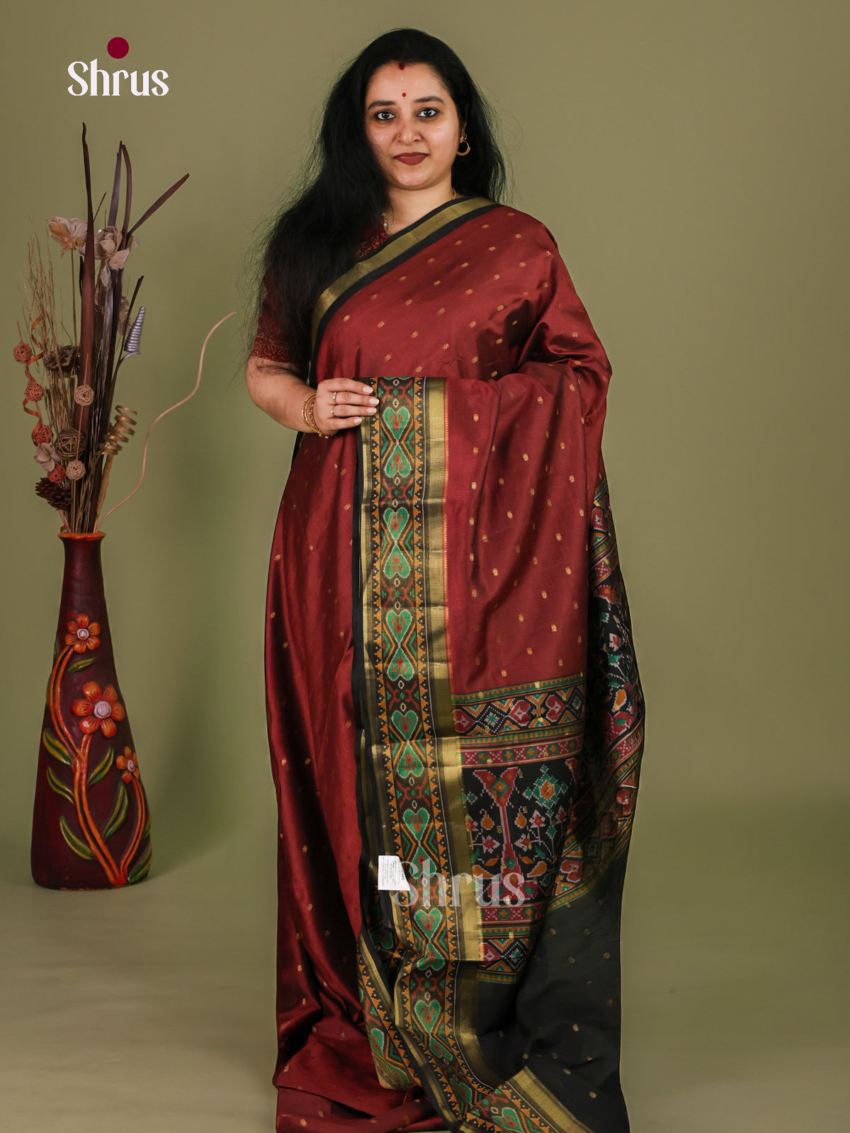 Semi Patola Saree - EH18123