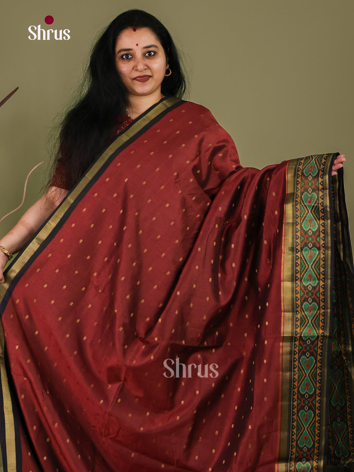 Semi Patola Saree - EH18123