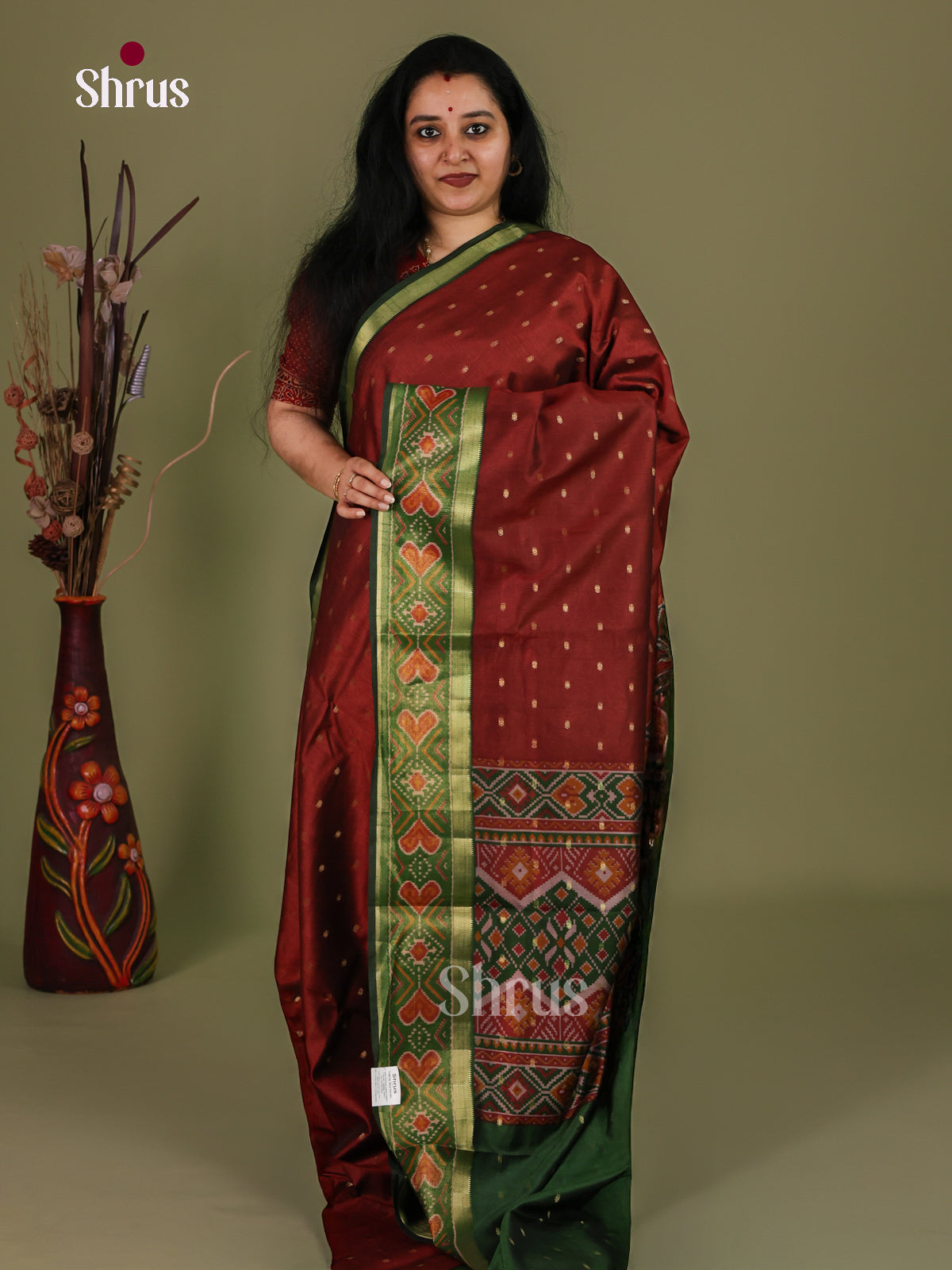 Semi Patola Saree - EH18124