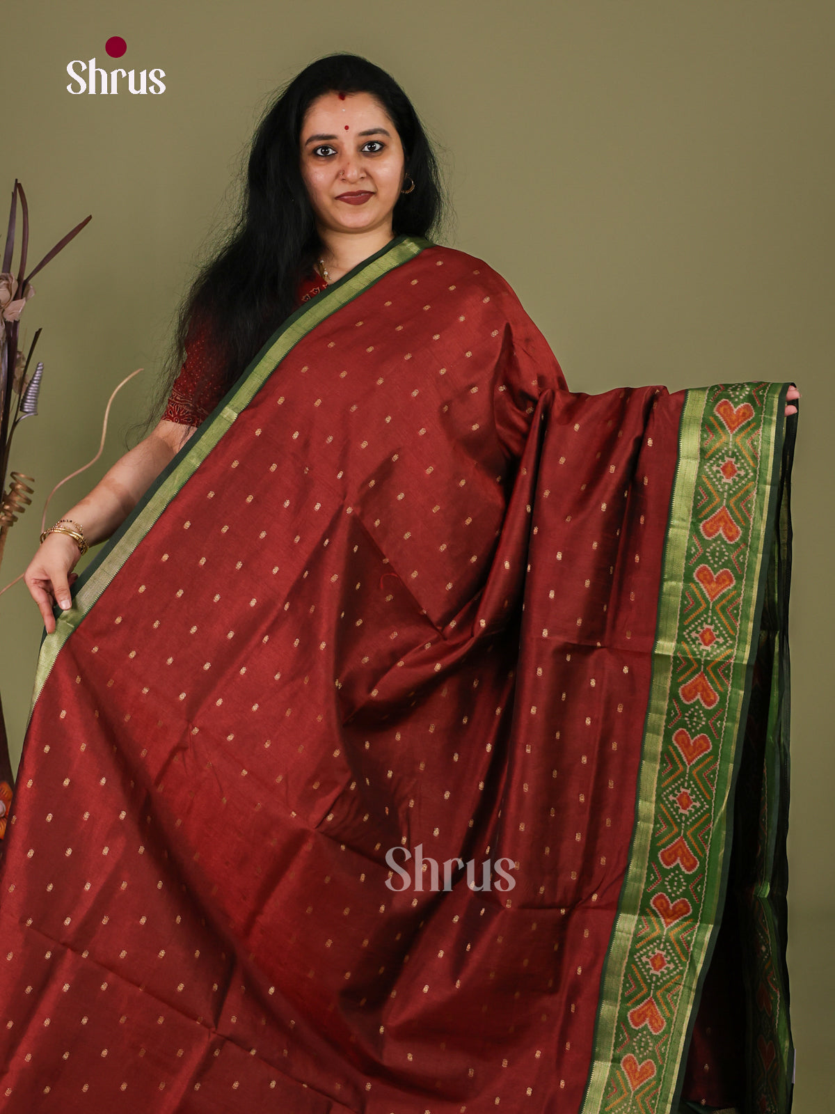Semi Patola Saree - EH18124