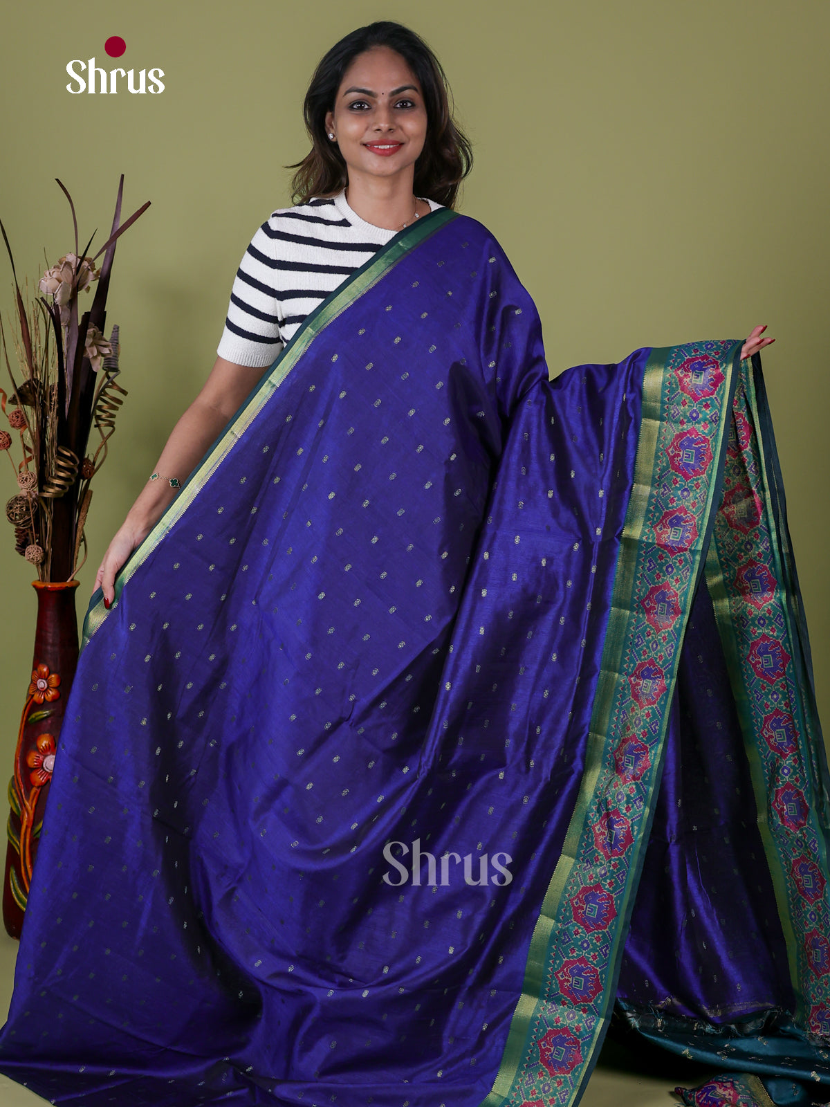 Semi Patola Saree - EH18127