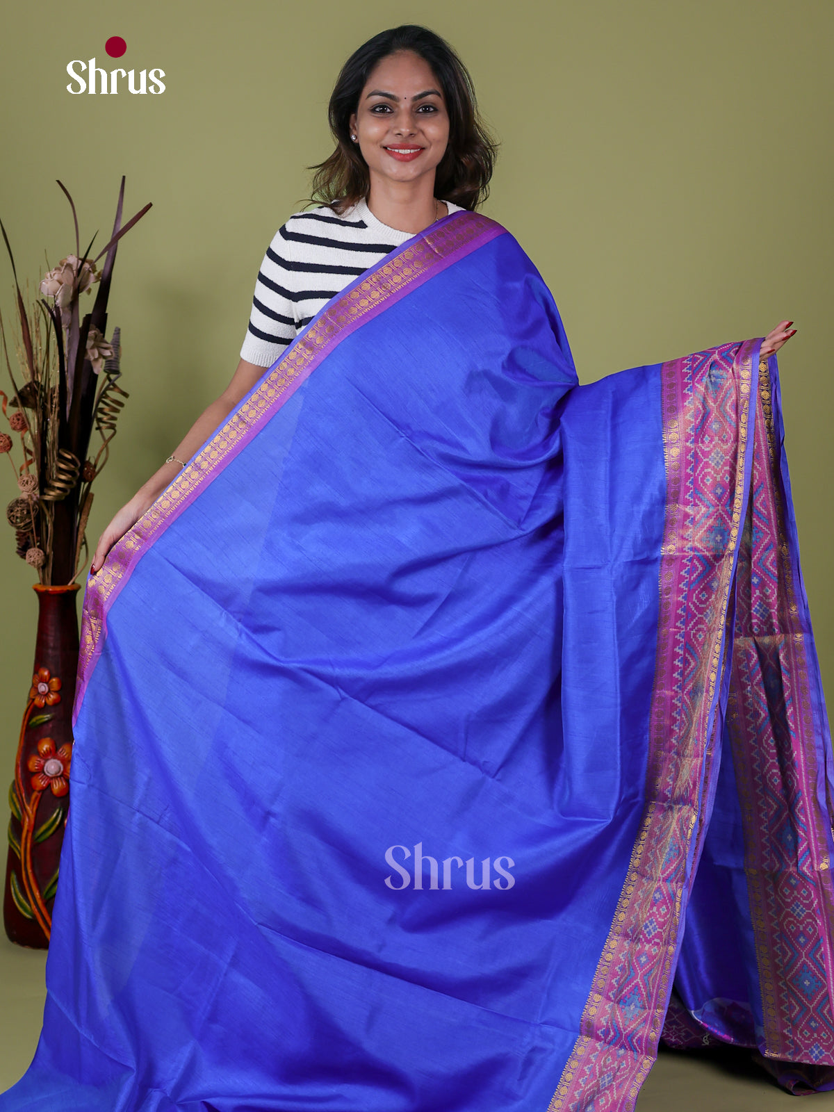 Semi Patola Saree - EH18128