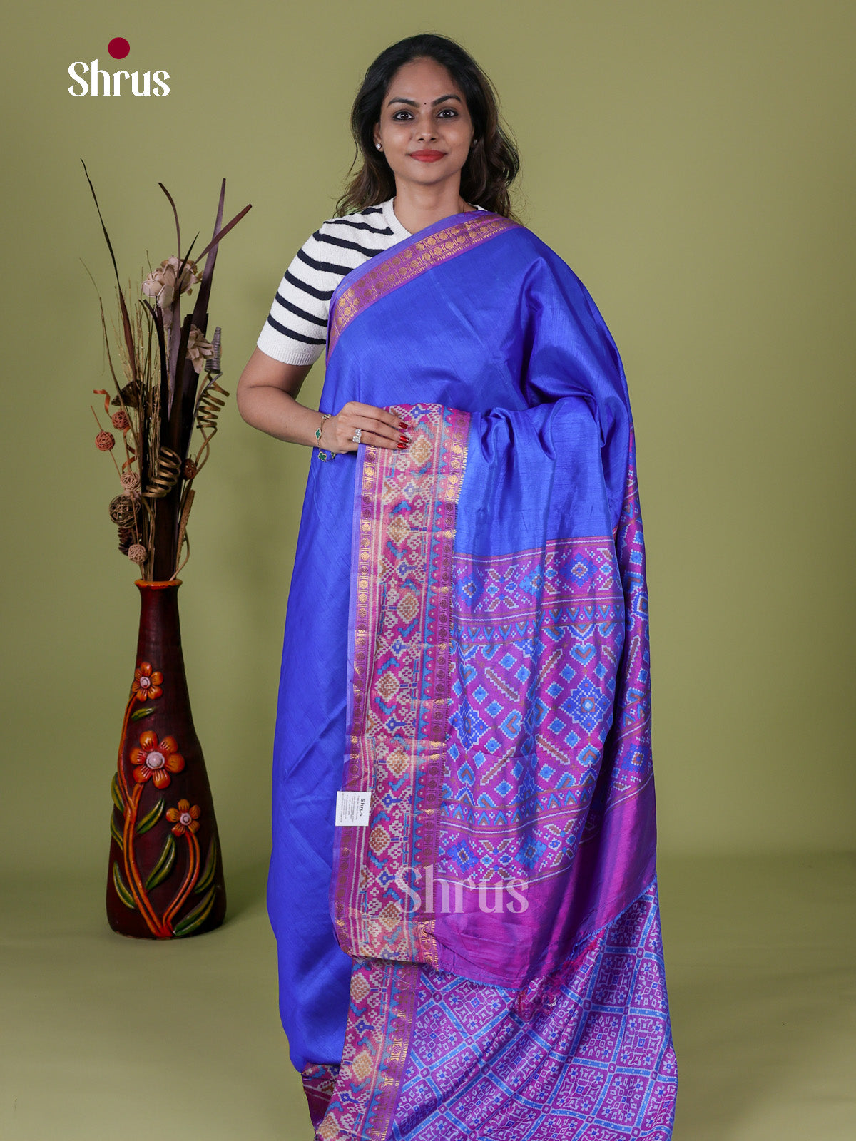 Semi Patola Saree - EH18130