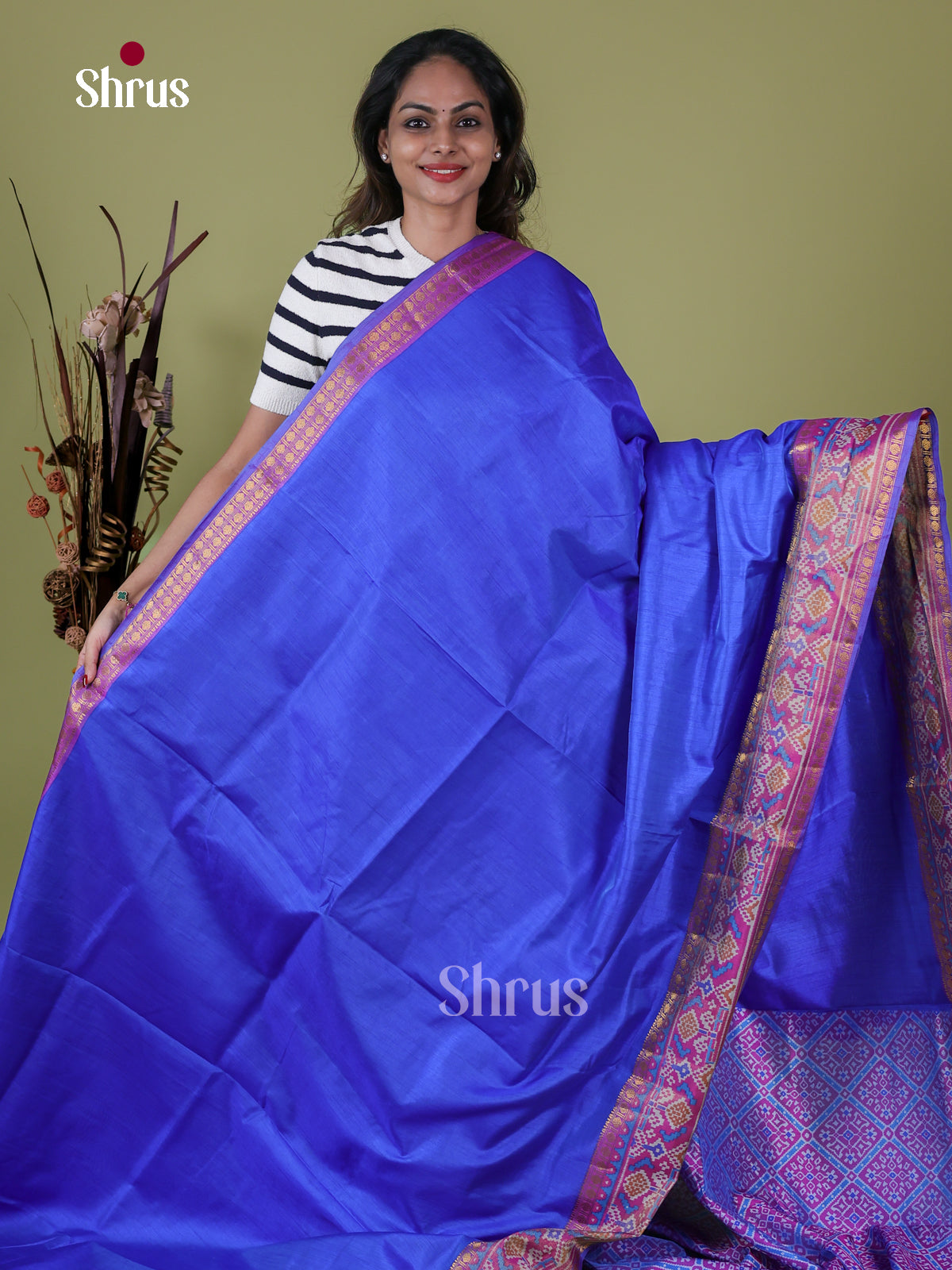 Semi Patola Saree - EH18130