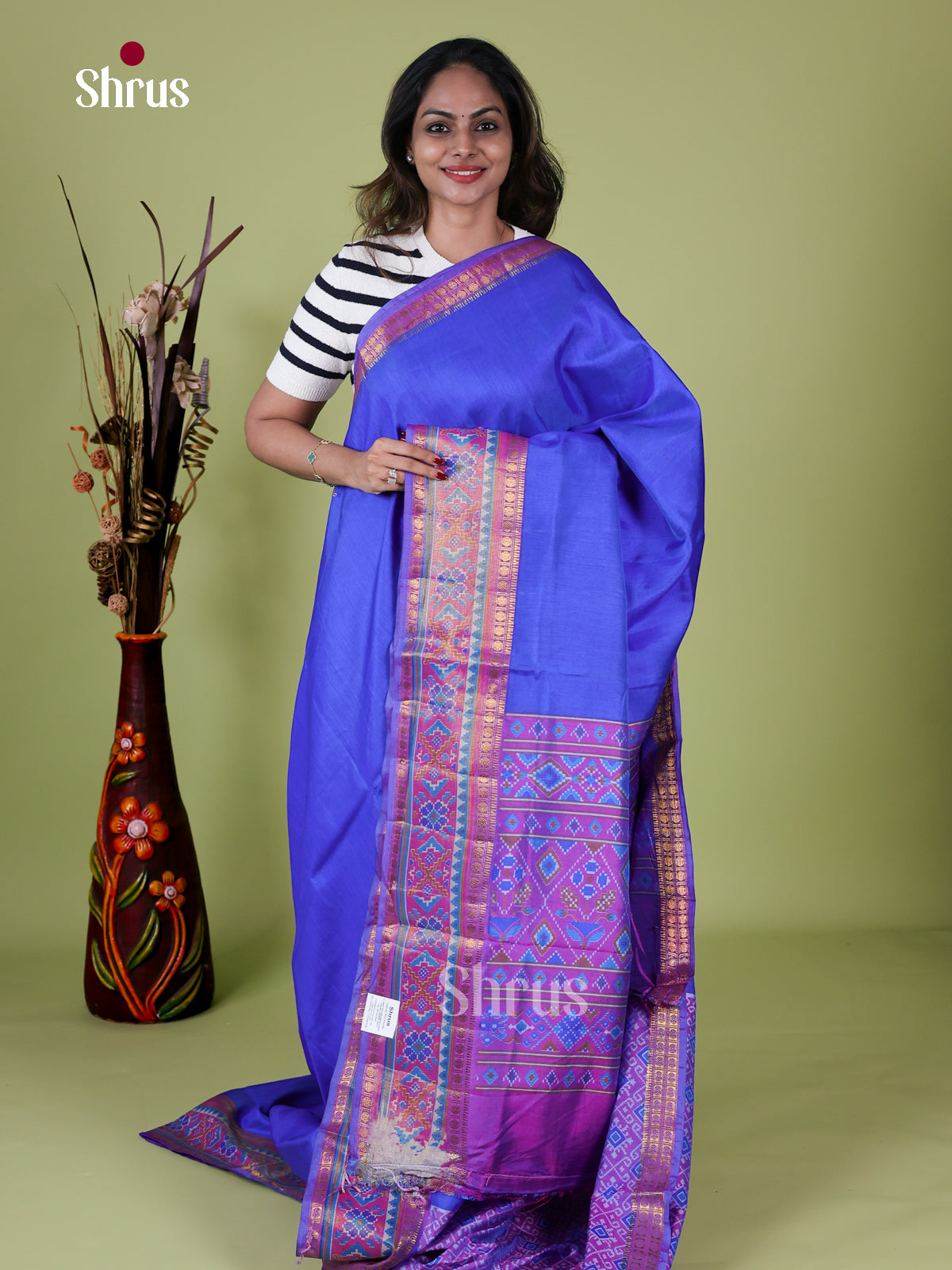 Semi Patola Saree - EH18131