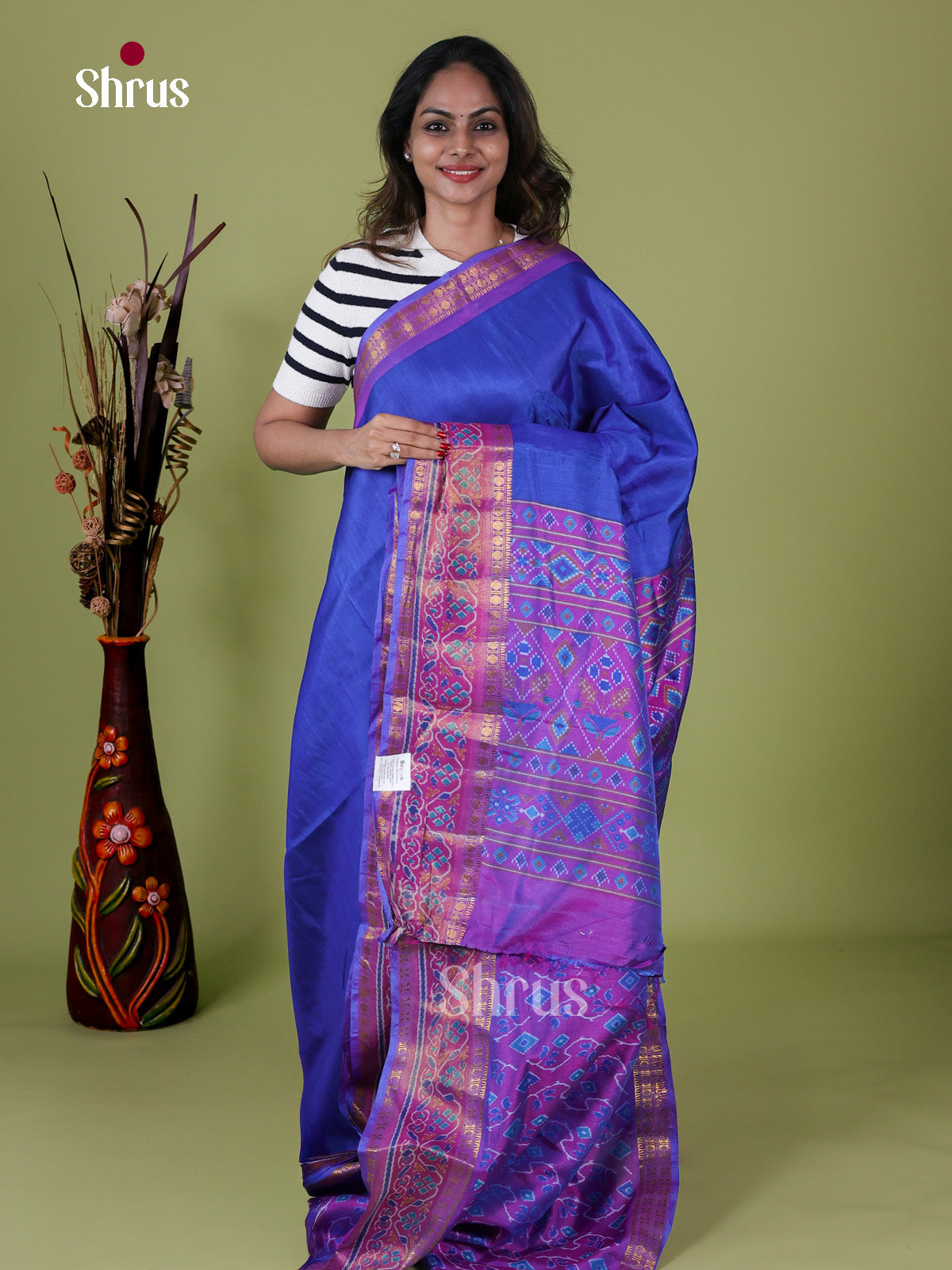 Semi Patola Saree - EH18132