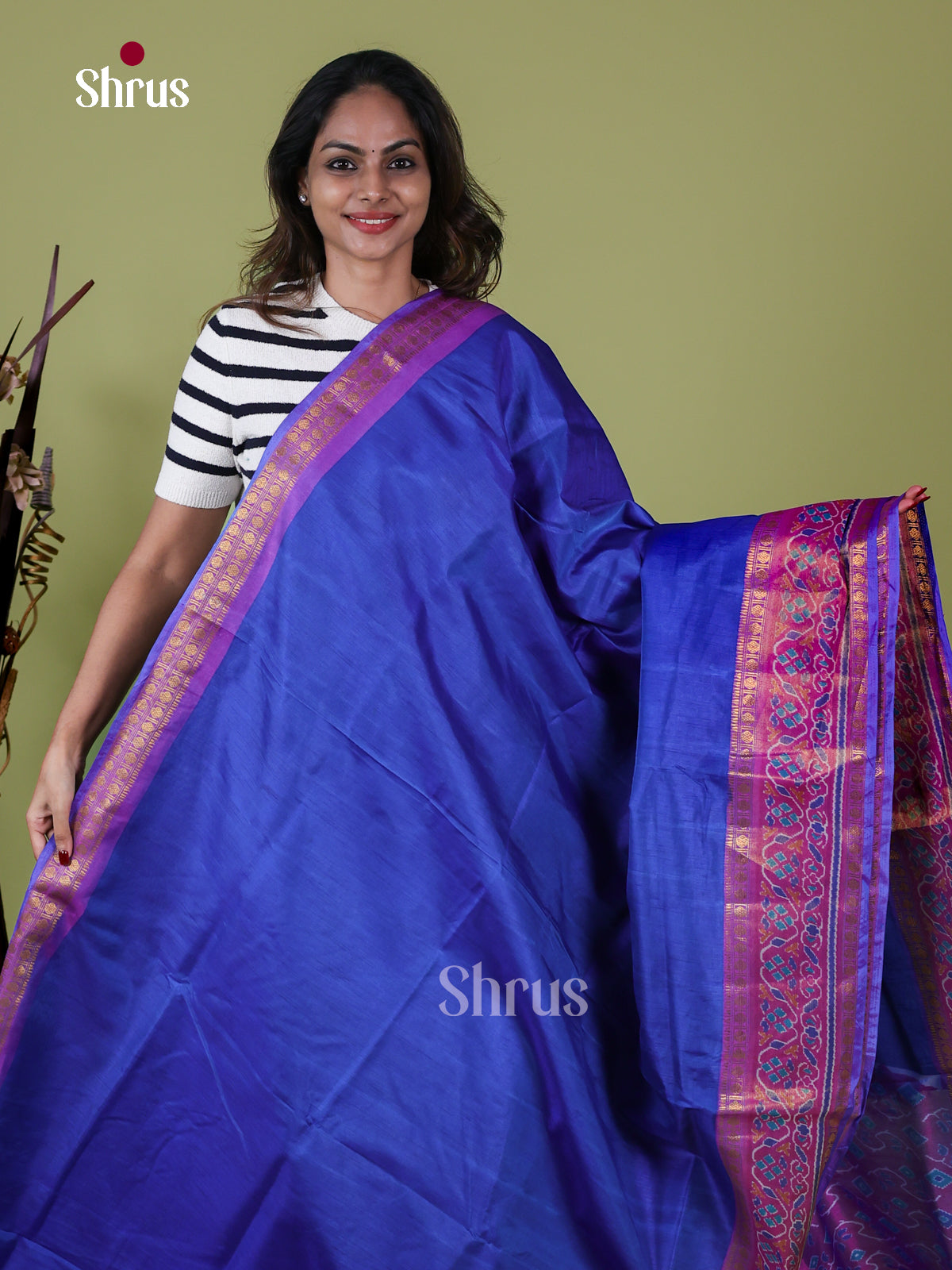 Semi Patola Saree - EH18132