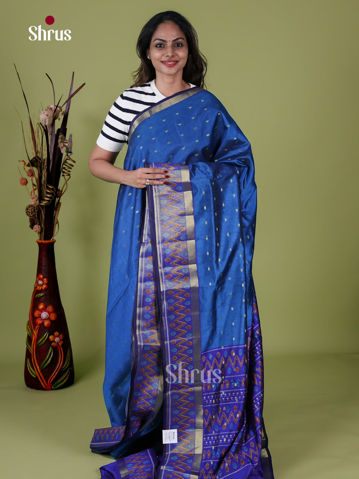 Semi Patola Saree - EH18133