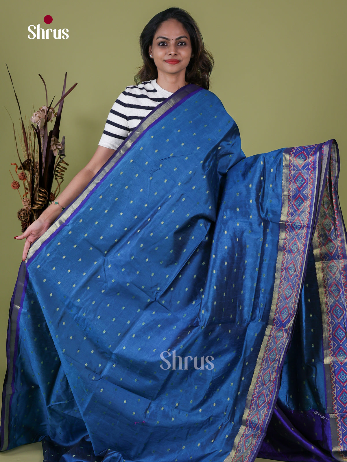 Semi Patola Saree - EH18134