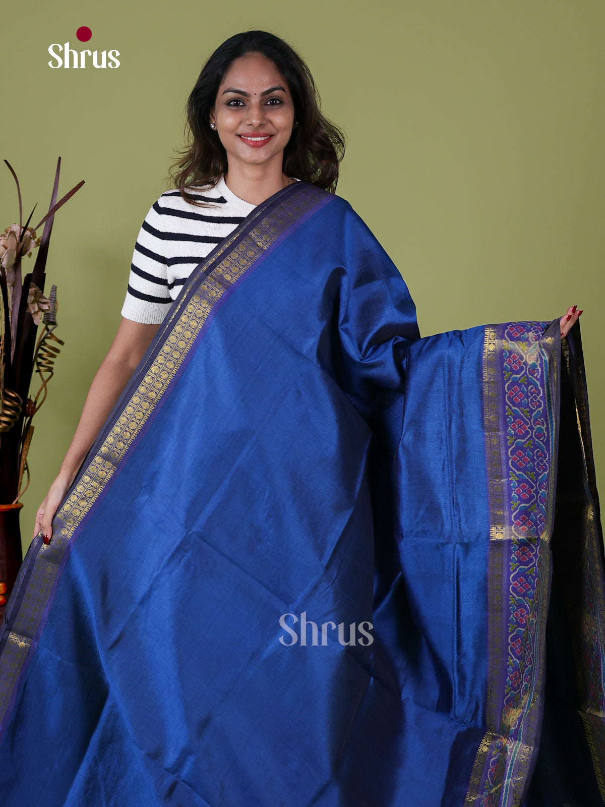 Semi Patola Saree - EH18137