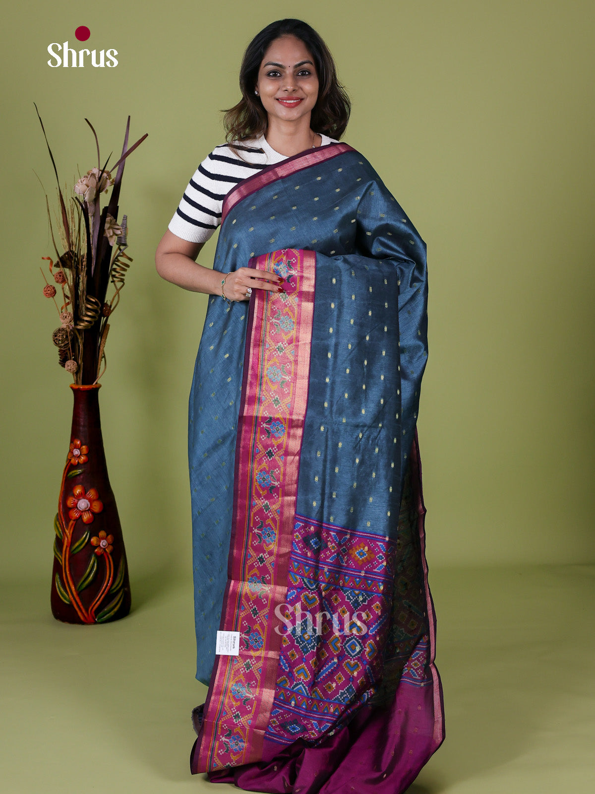 Semi Patola Saree - EH18138