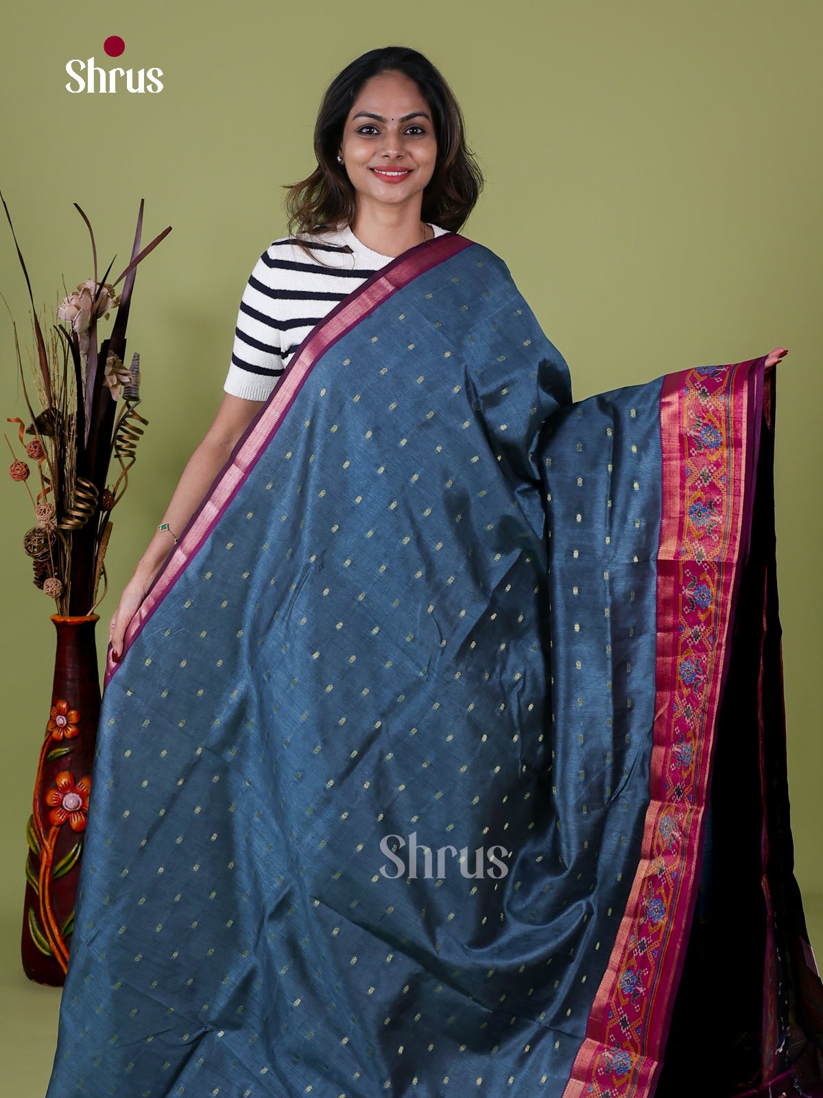 Semi Patola Saree - EH18138