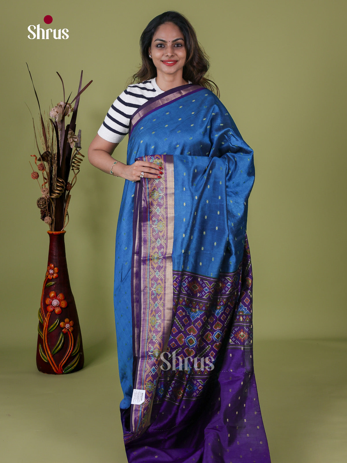 Semi Patola Saree - EH18139