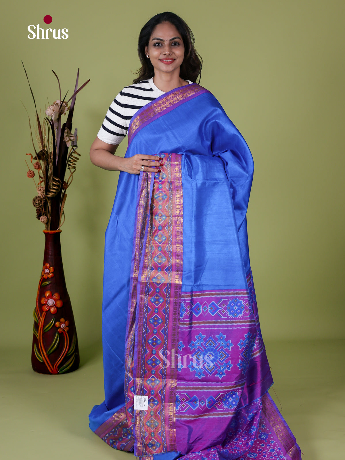 Semi Patola Saree - EH18140