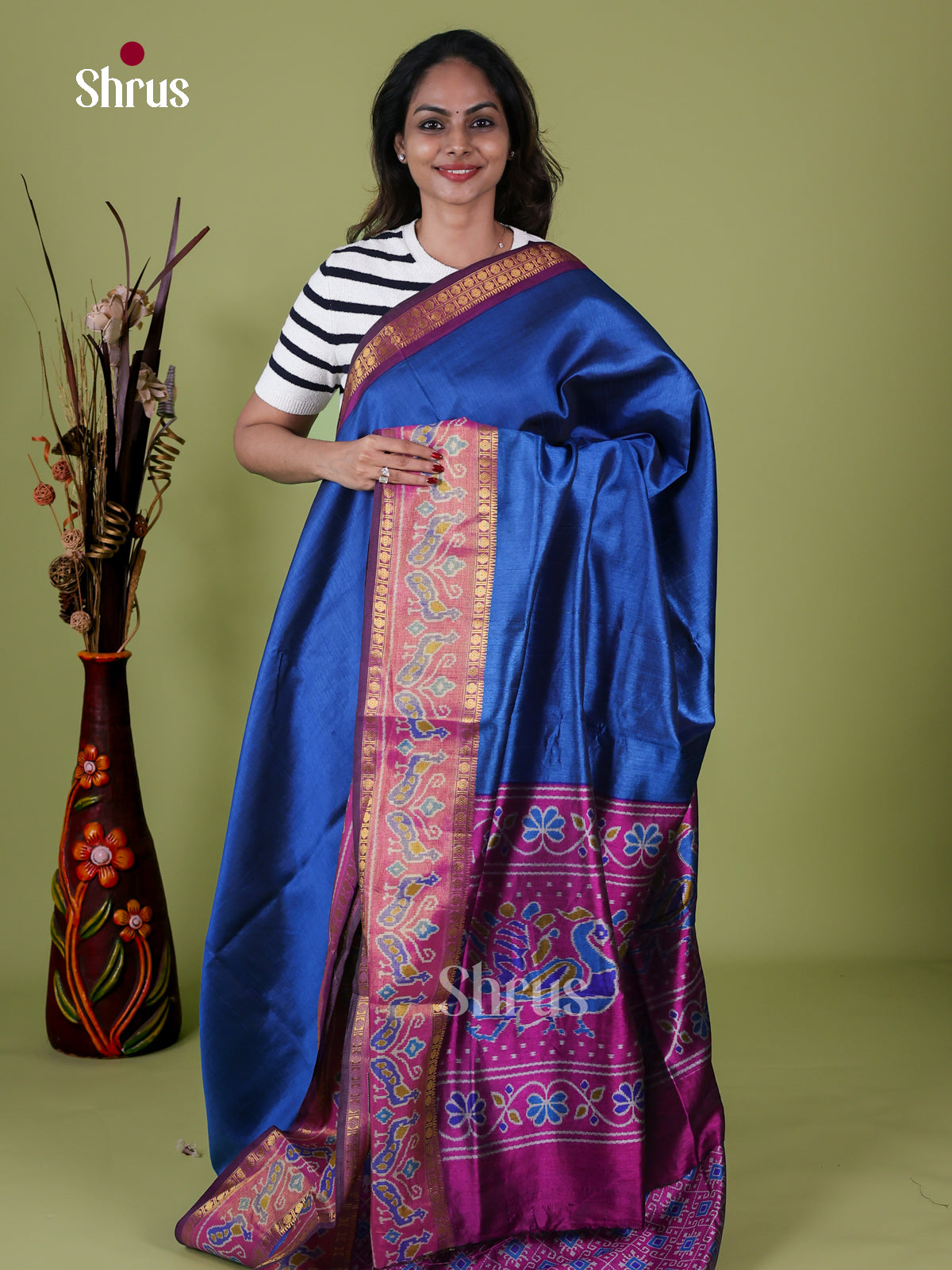 Semi Patola Saree - EH18141