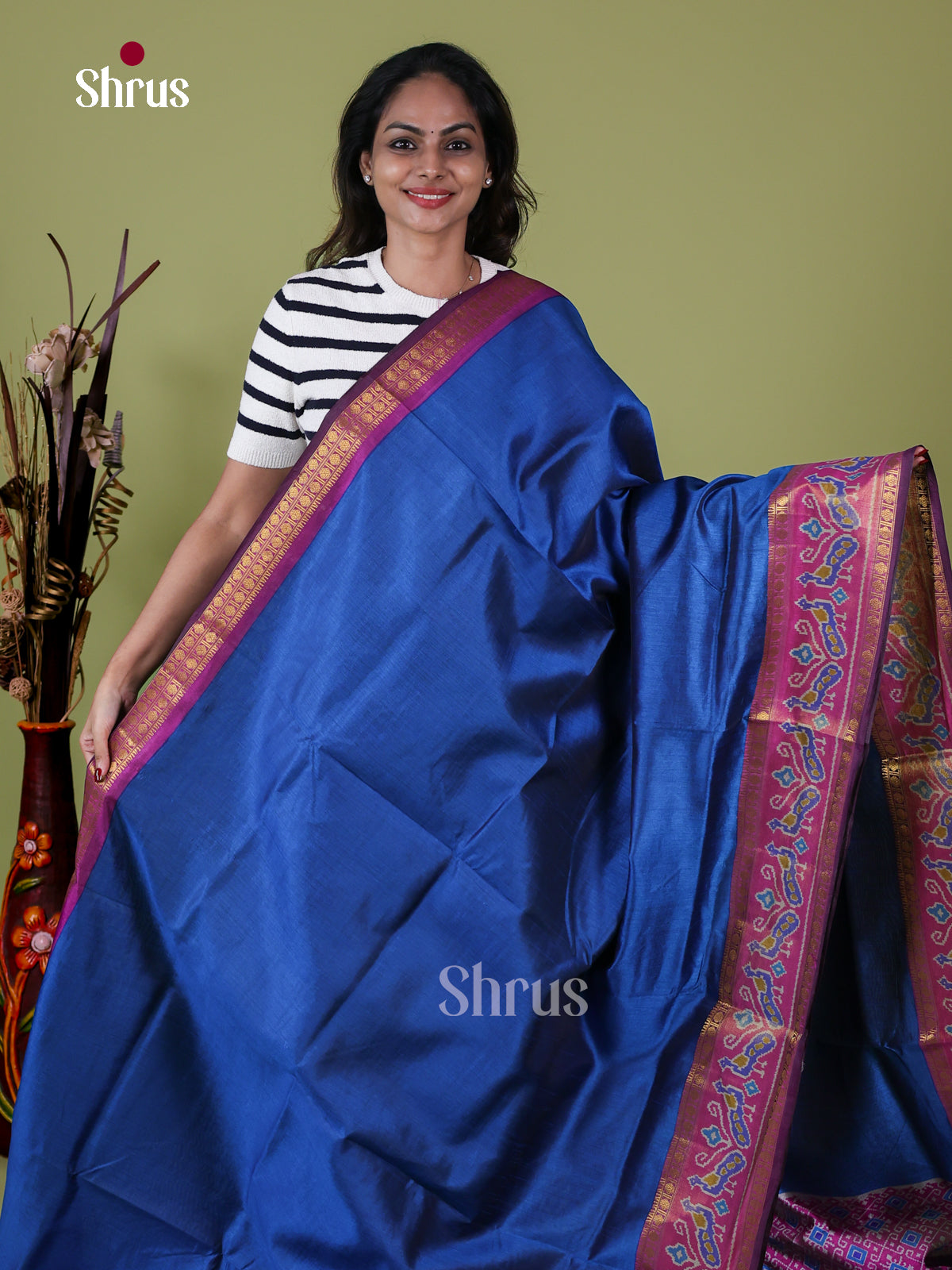 Semi Patola Saree - EH18141