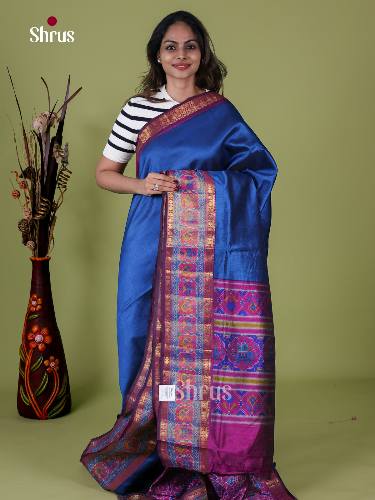 Semi Patola Saree - EH18142