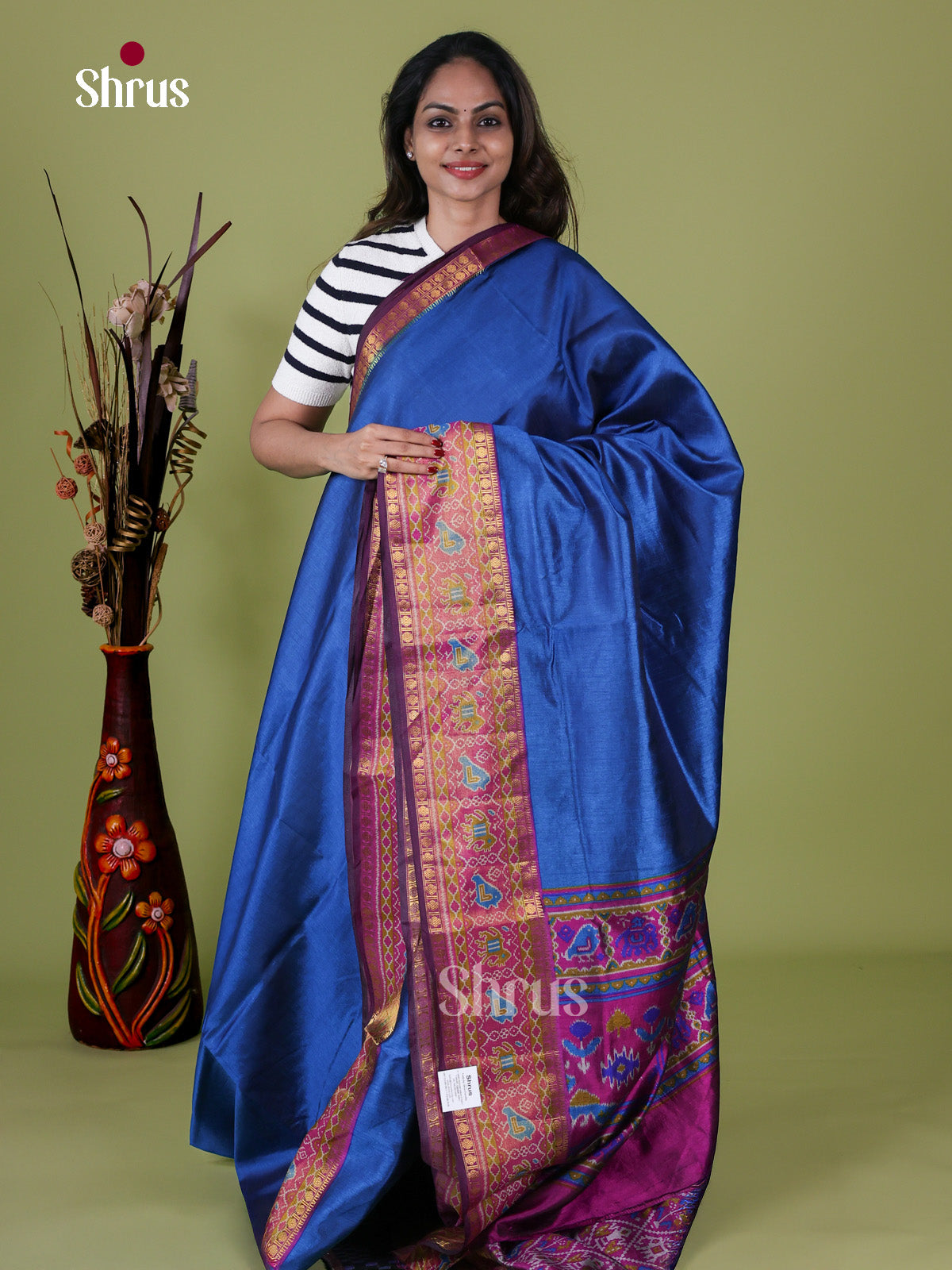Semi Patola Saree - EH18143