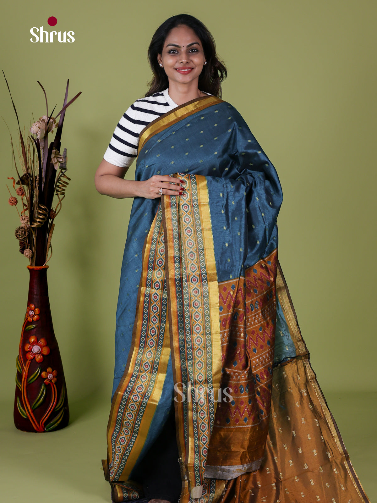 Semi Patola Saree - EH18145