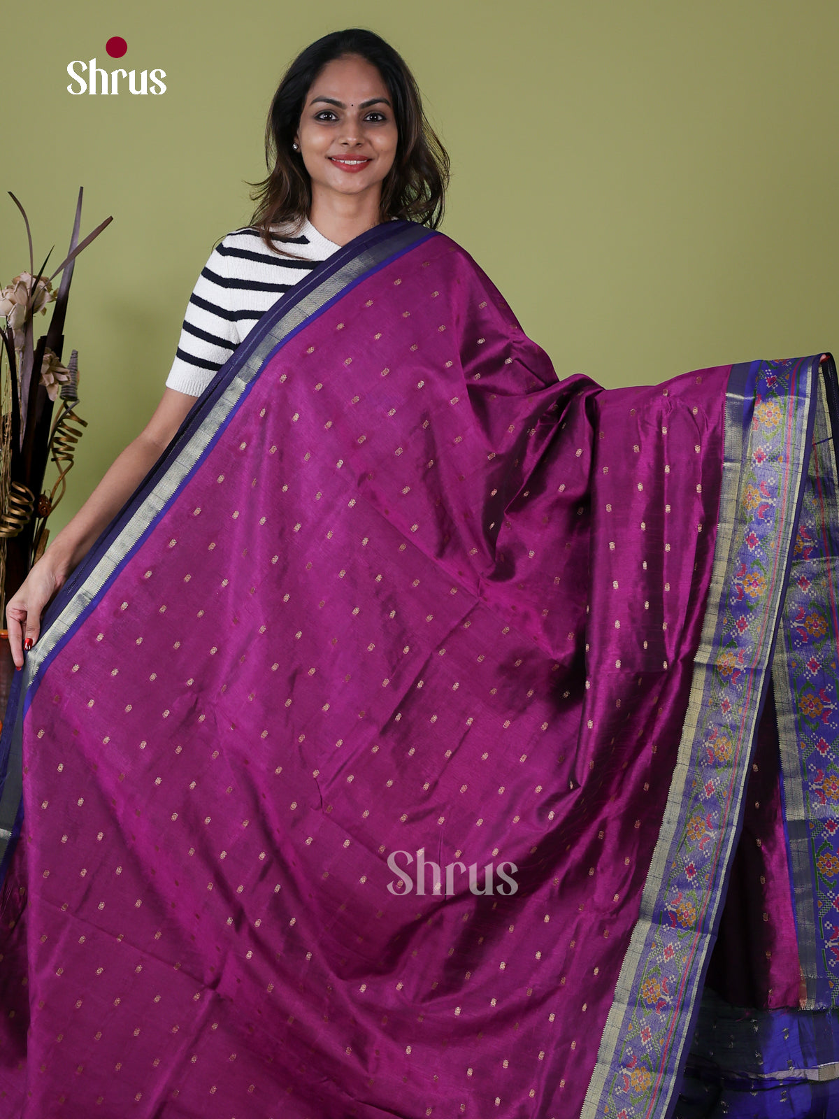 Semi Patola Saree - EH18164