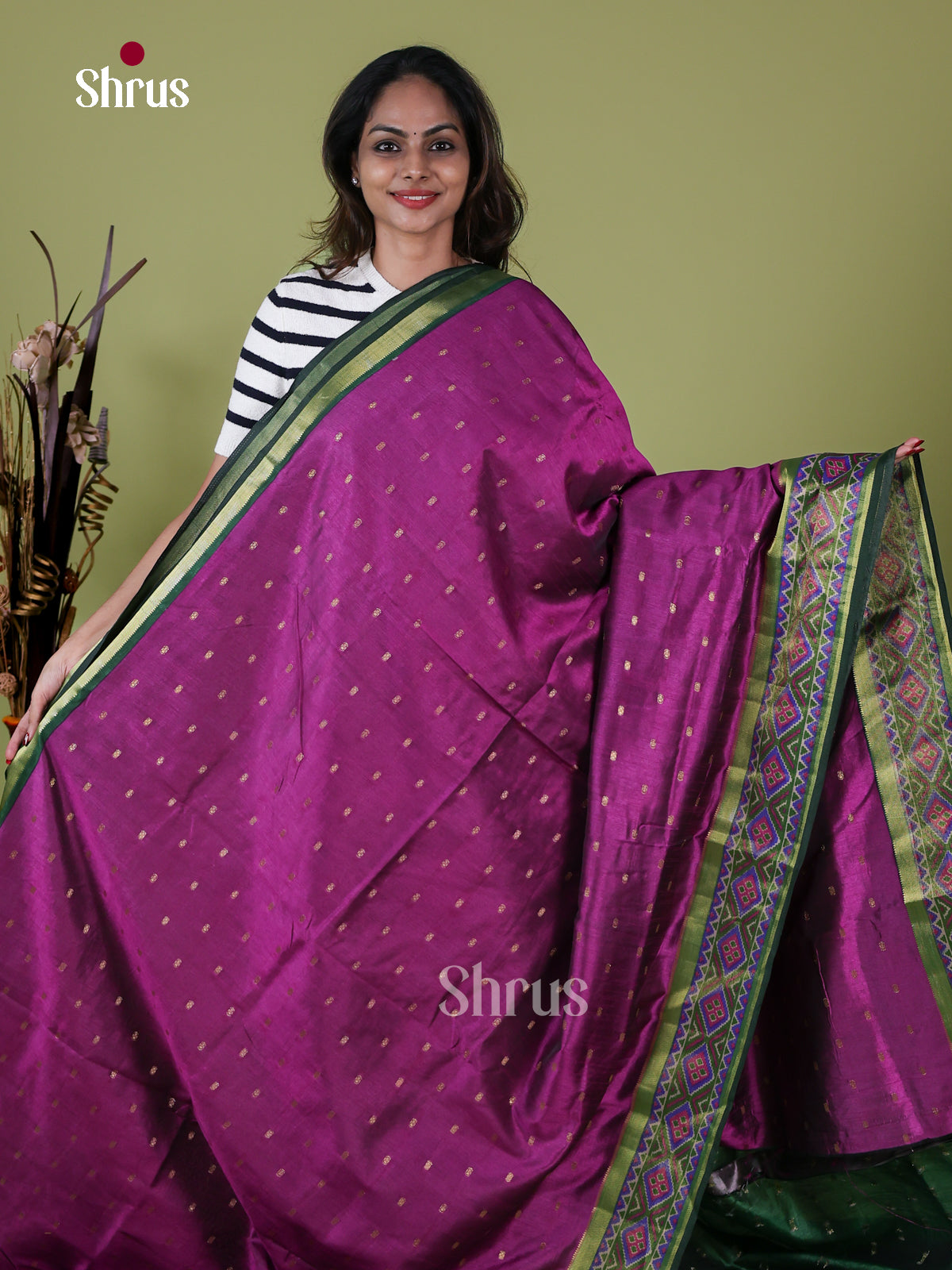 Semi Patola Saree - EH18166