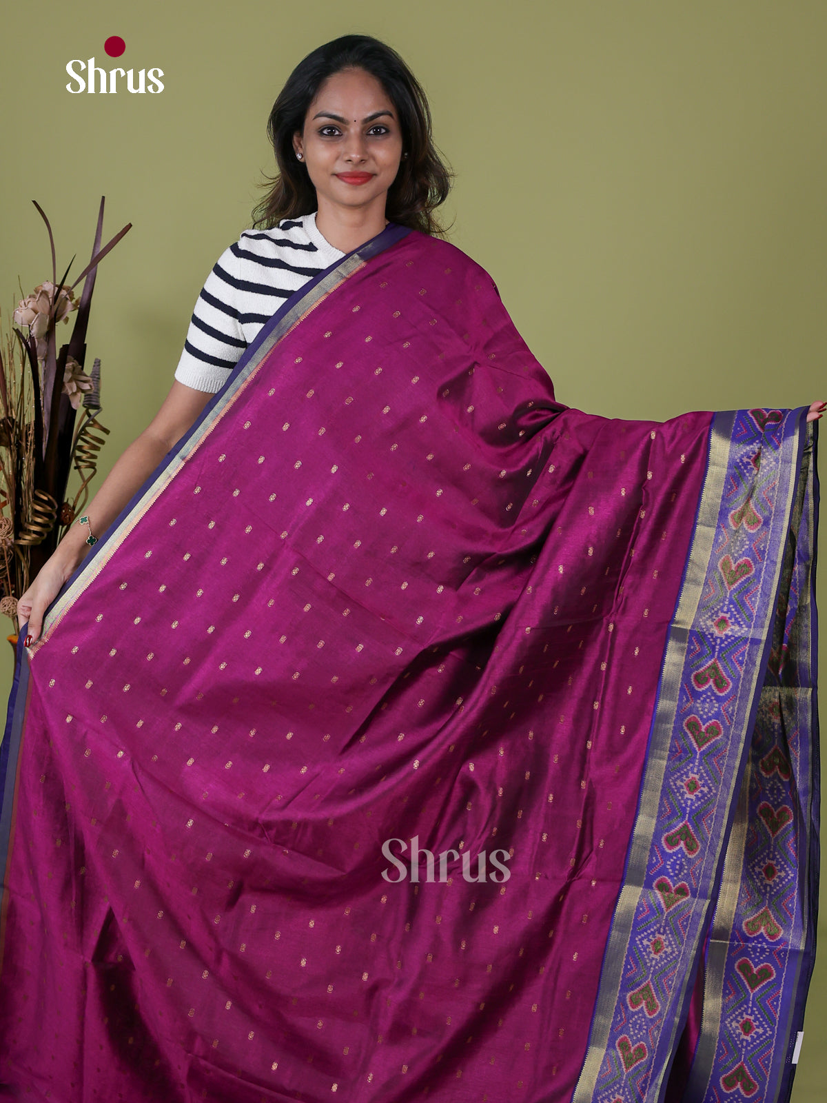 Semi Patola Saree - EH18170