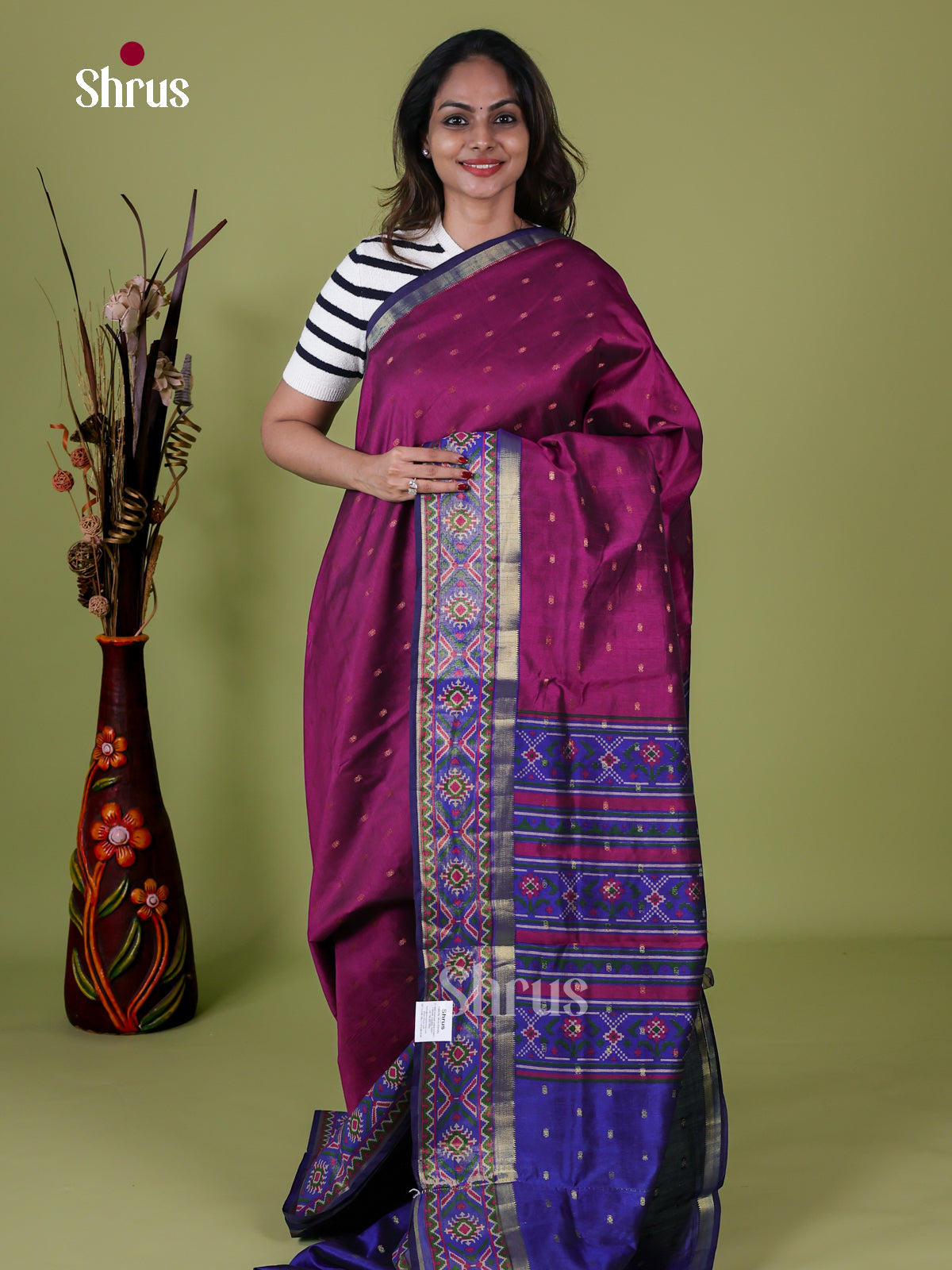 Semi Patola Saree - EH18171