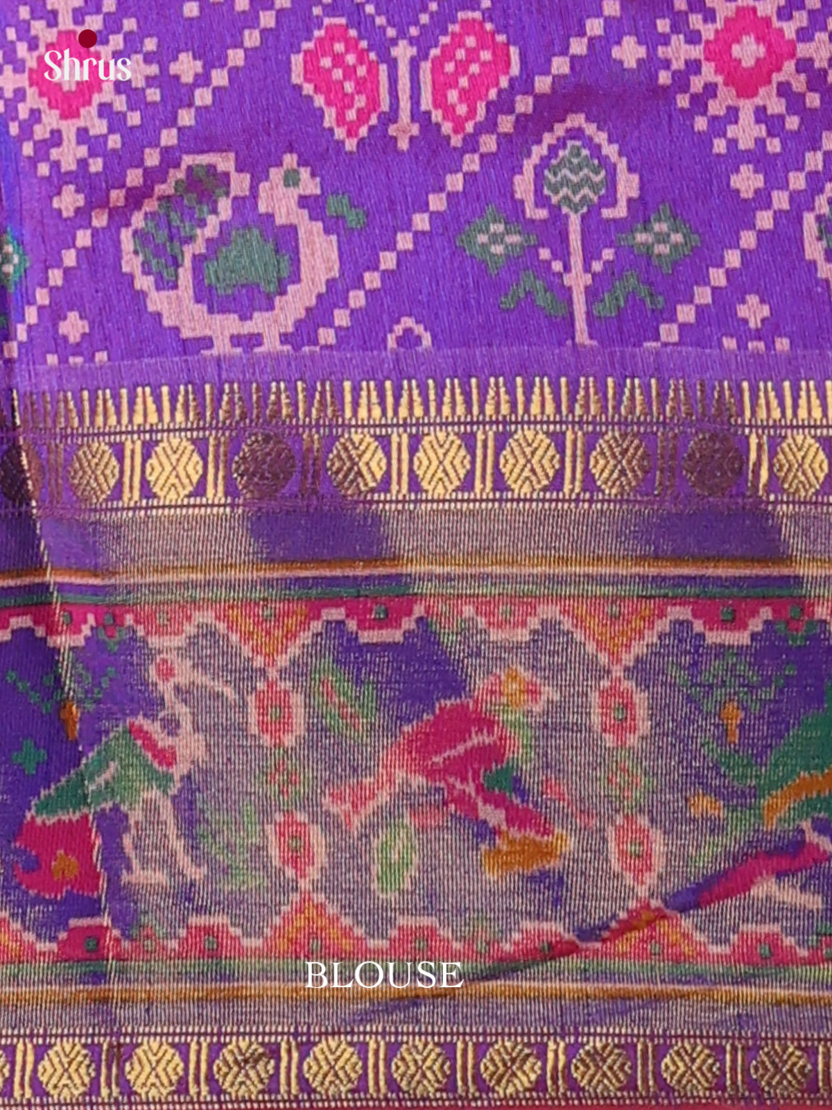 Semi Patola Saree - EH18175