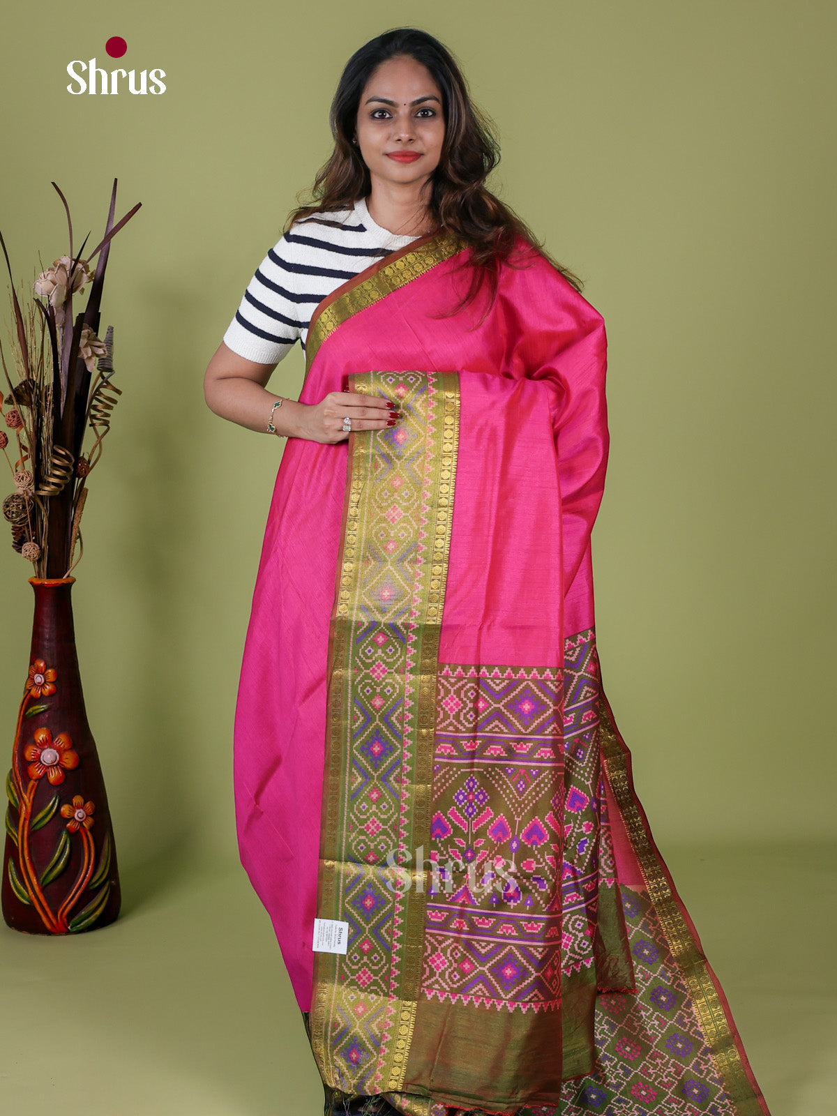 Semi Patola Saree - EH18176