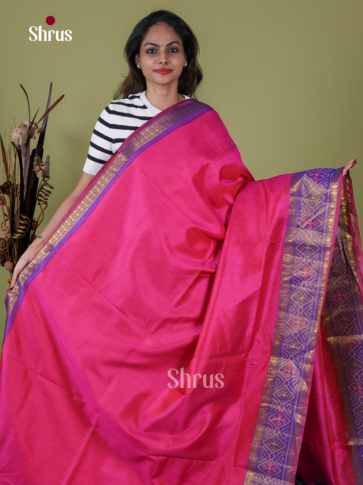 Semi Patola Saree - EH18177
