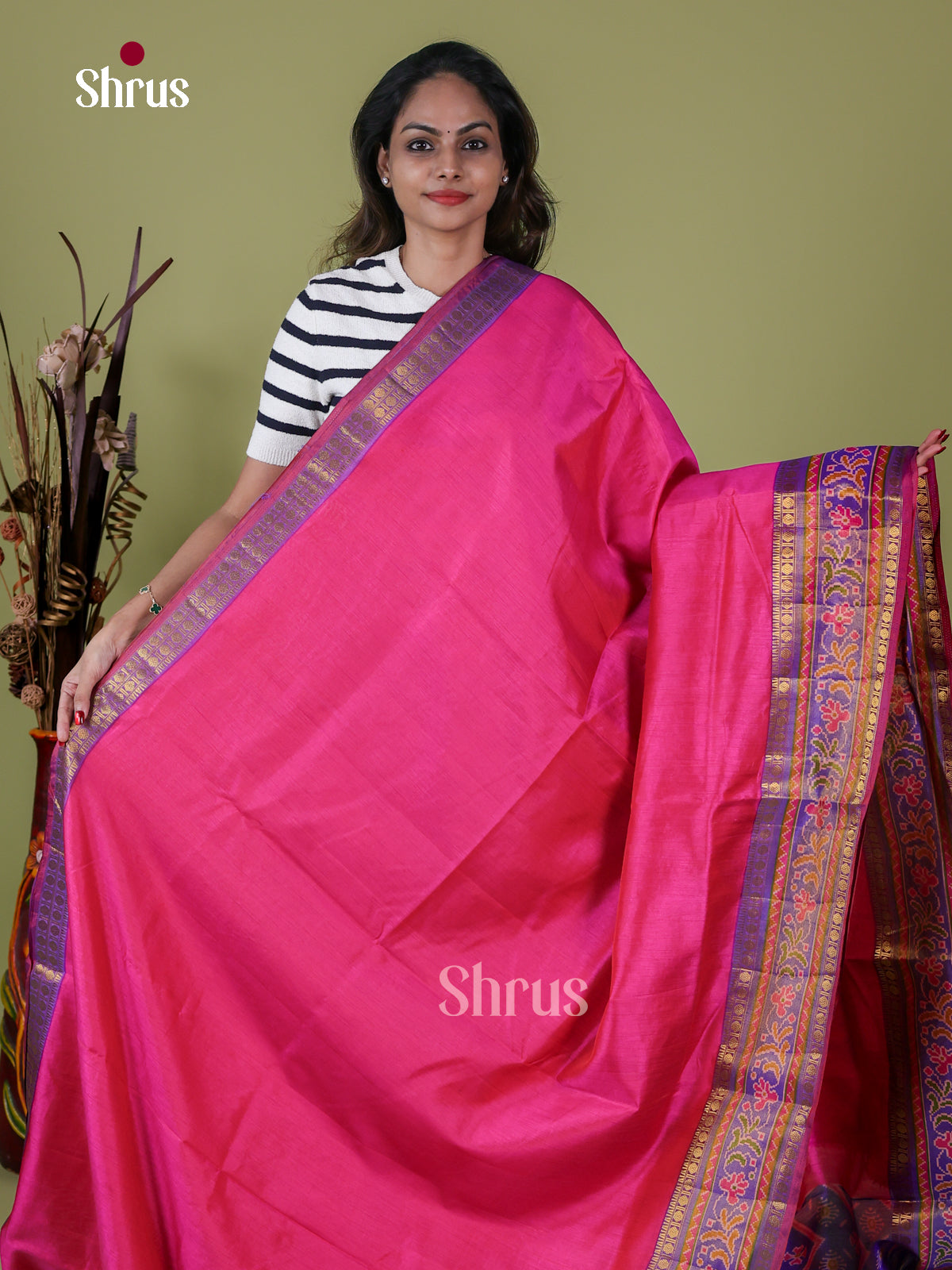 Semi Patola Saree - EH18179