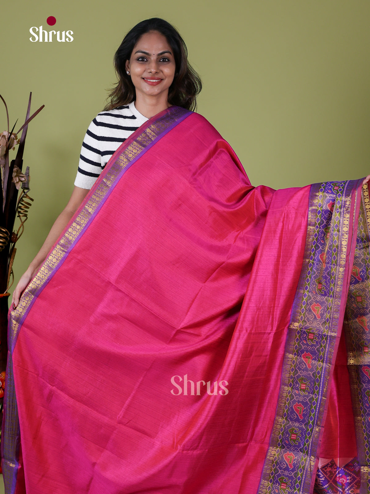 Semi Patola Saree - EH18182