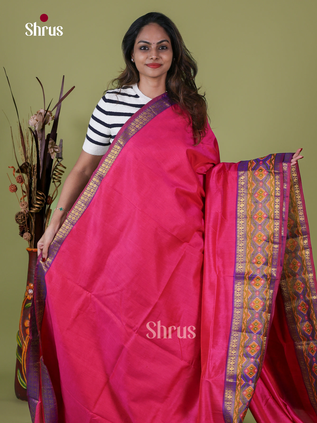 Semi Patola Saree - EH18184