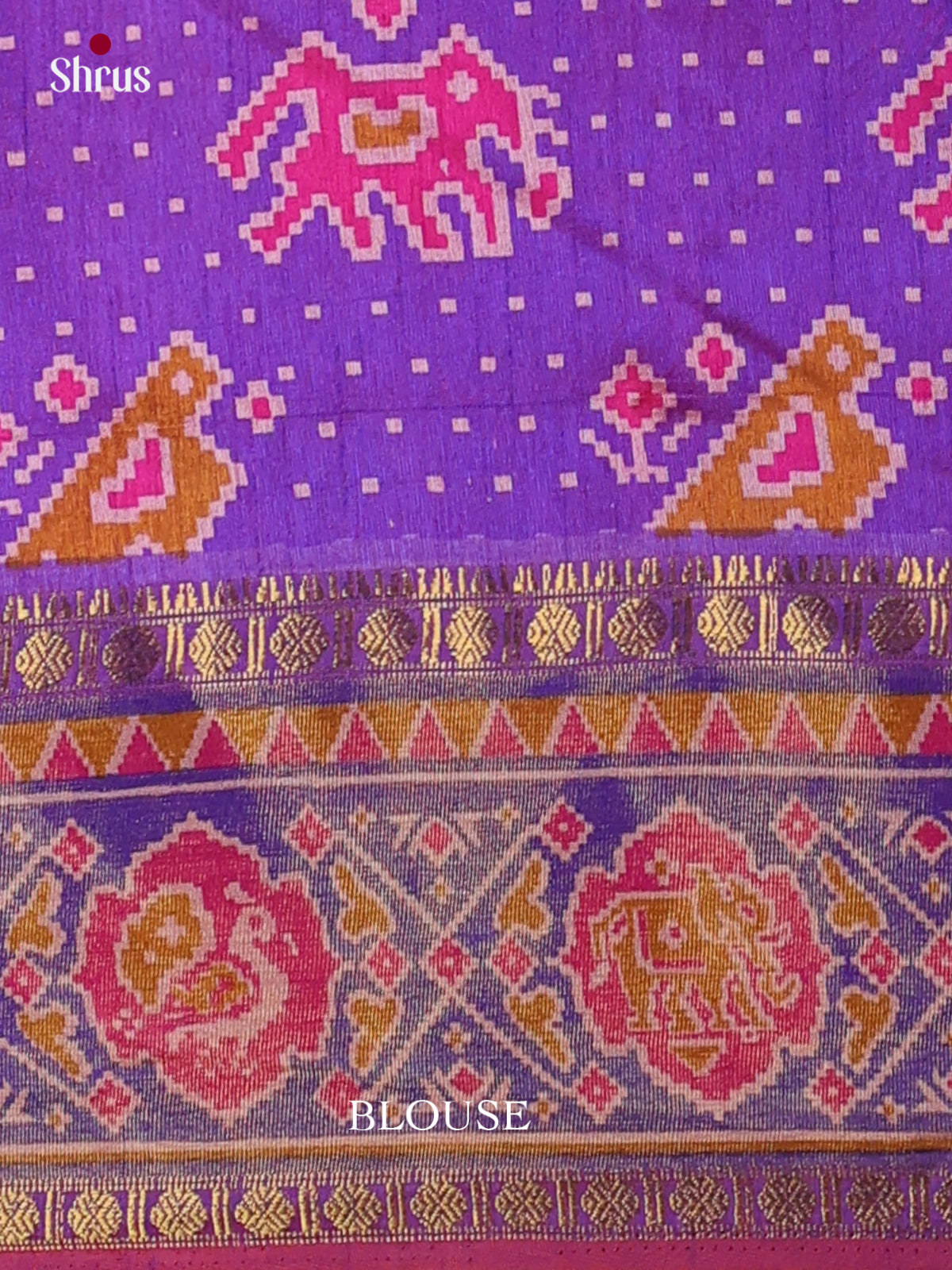 Semi Patola Saree - EH18186