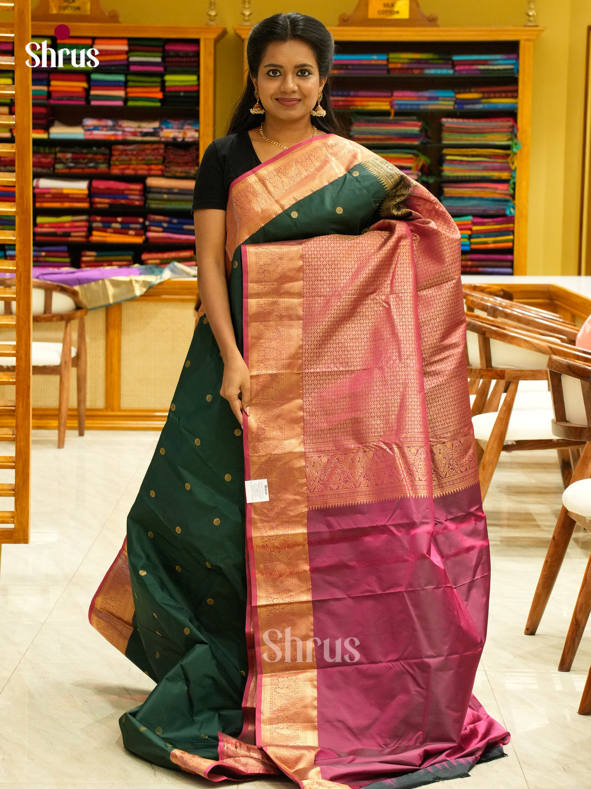Kanchipuram-halfpure Saree - EH19004