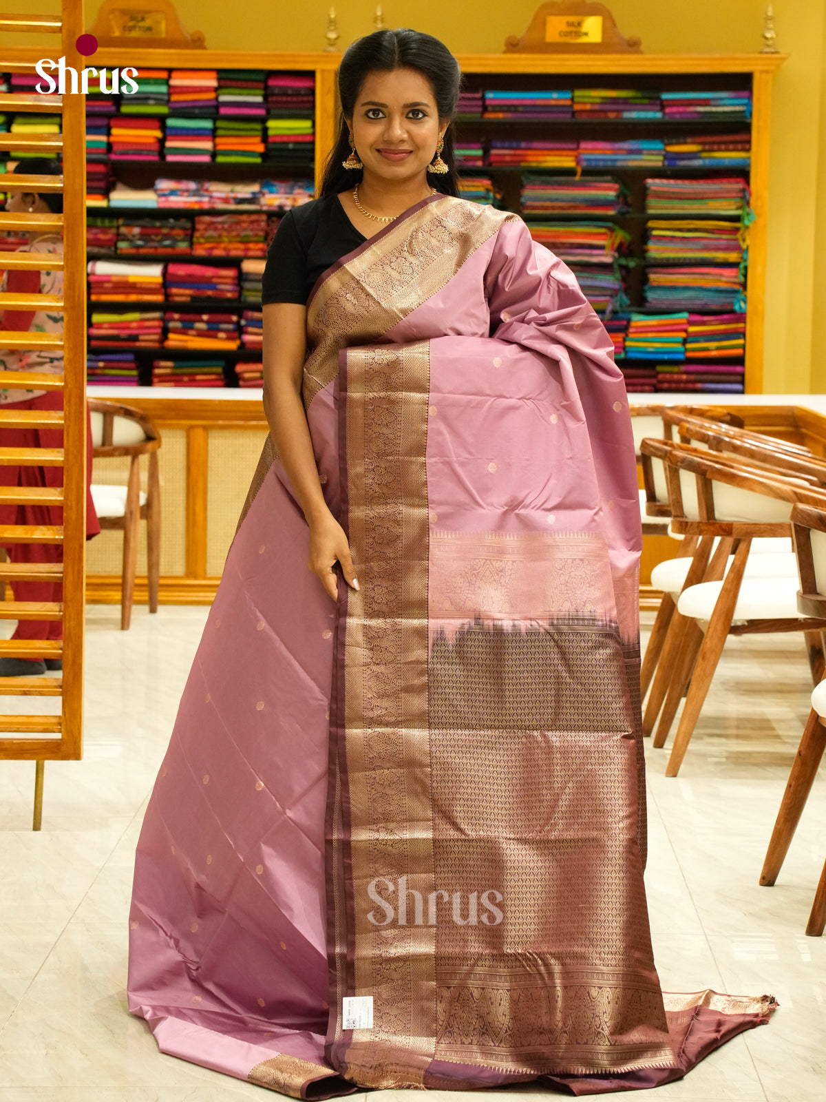 Kanchipuram-halfpure Saree - EH19008