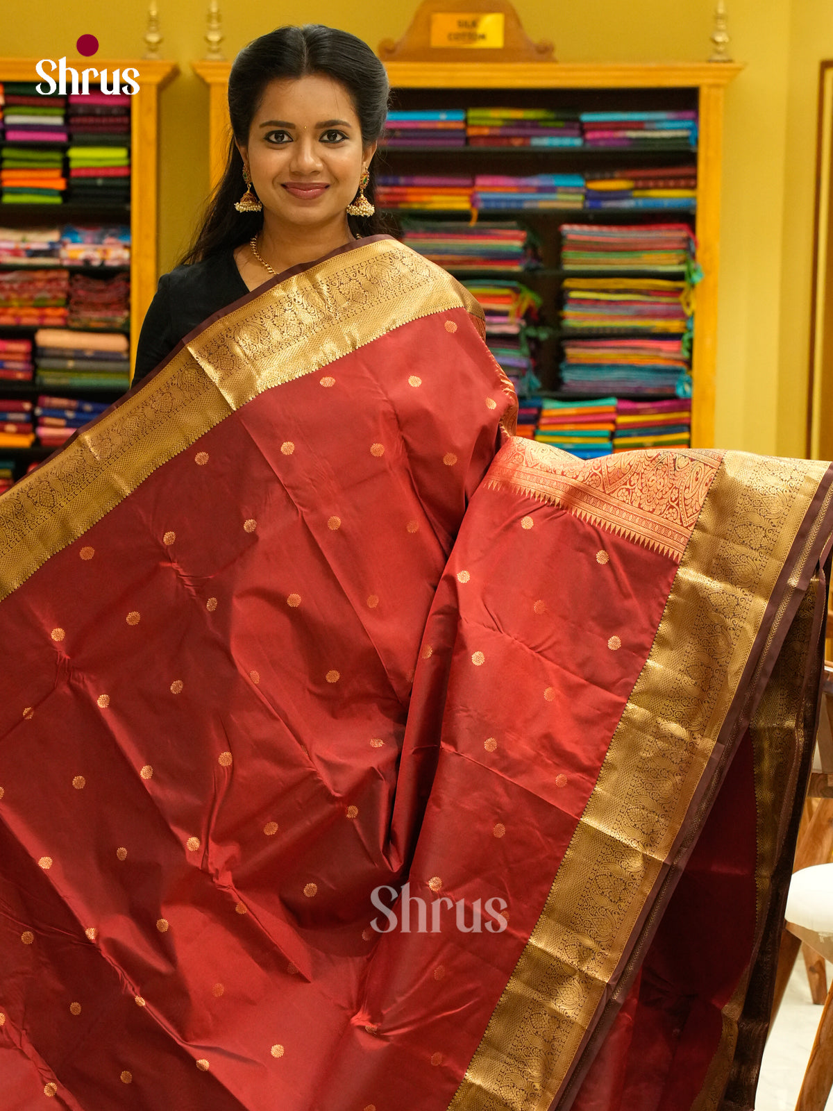 Kanchipuram-halfpure Saree - EH19010