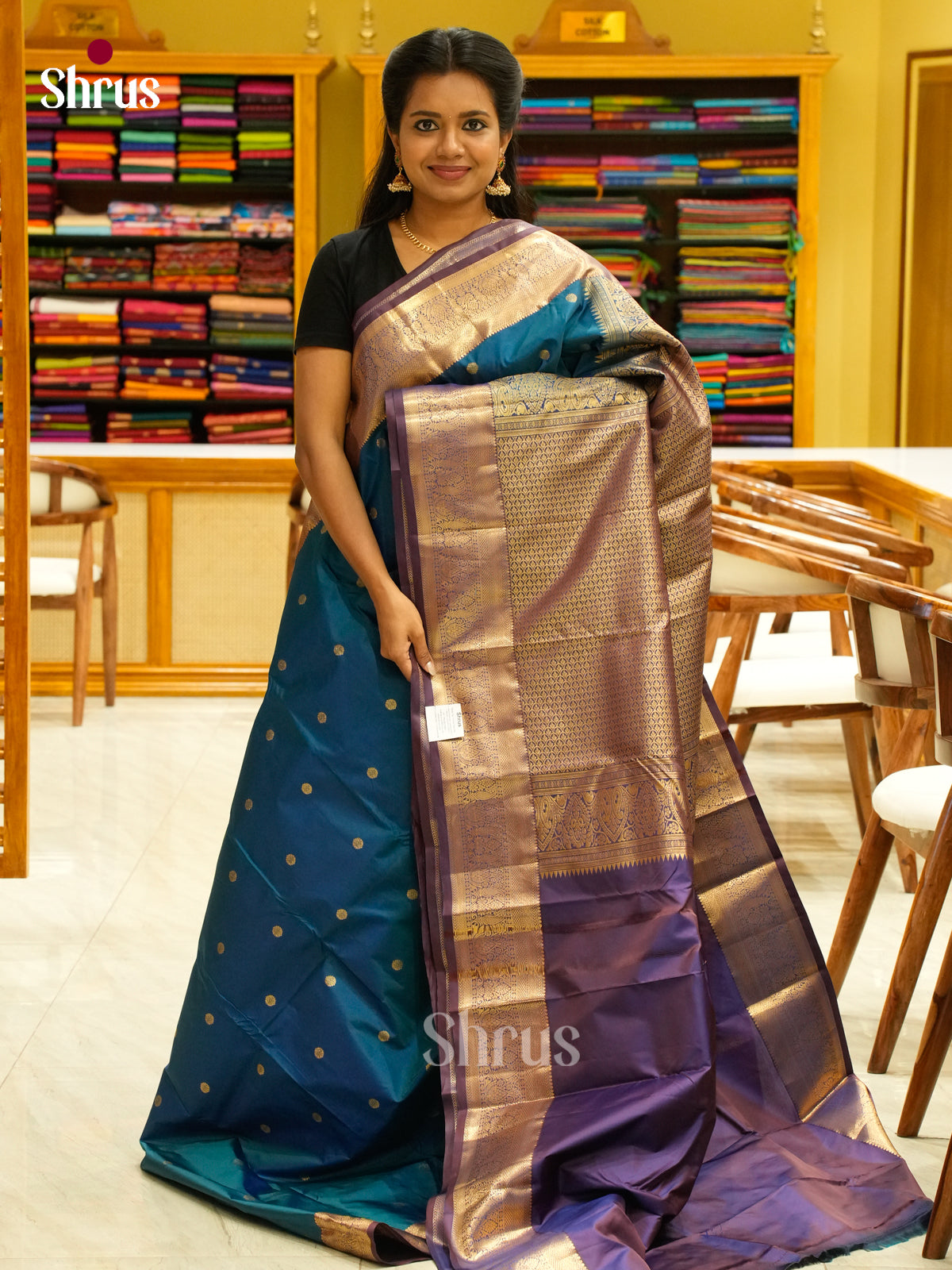 Kanchipuram-halfpure Saree - EH19012
