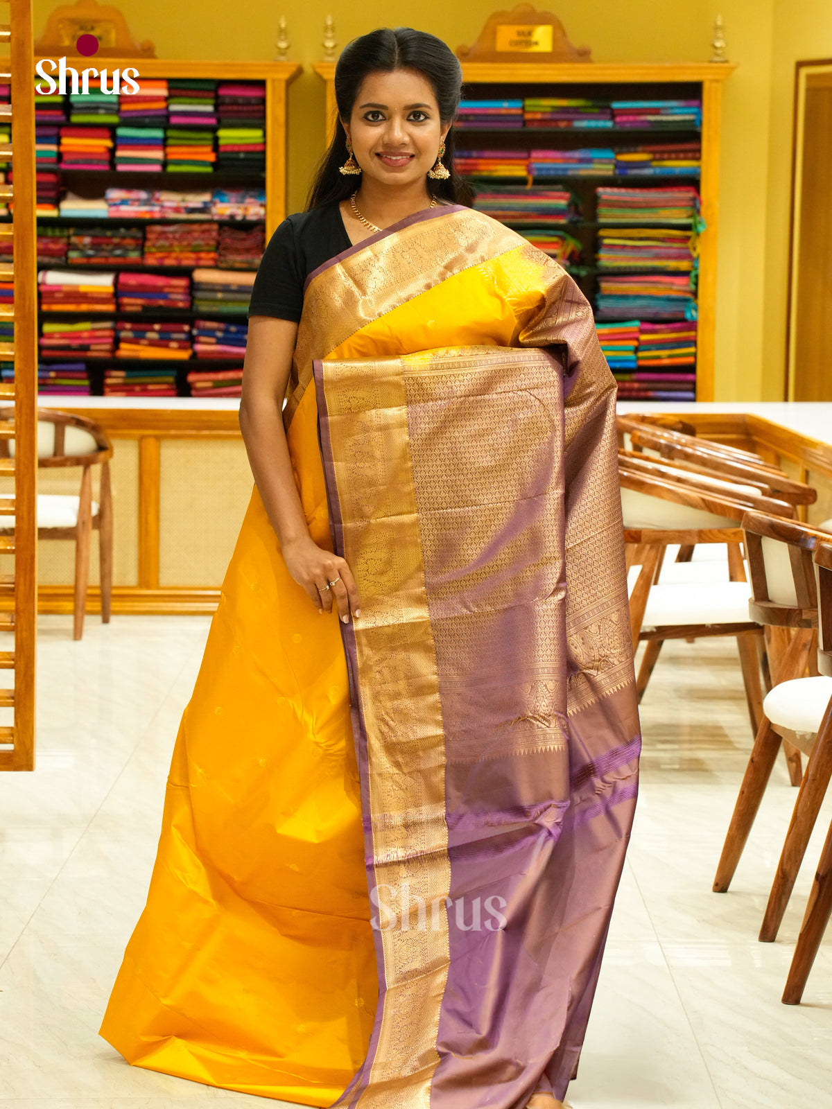 Kanchipuram-halfpure Saree - EH19013