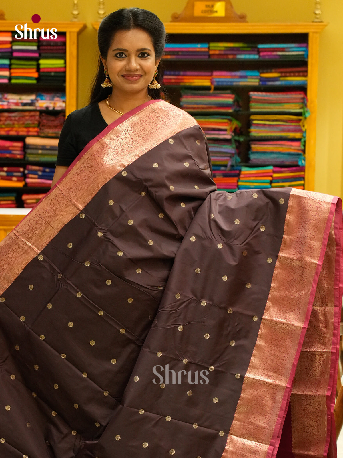 Kanchipuram-halfpure Saree - EH19014