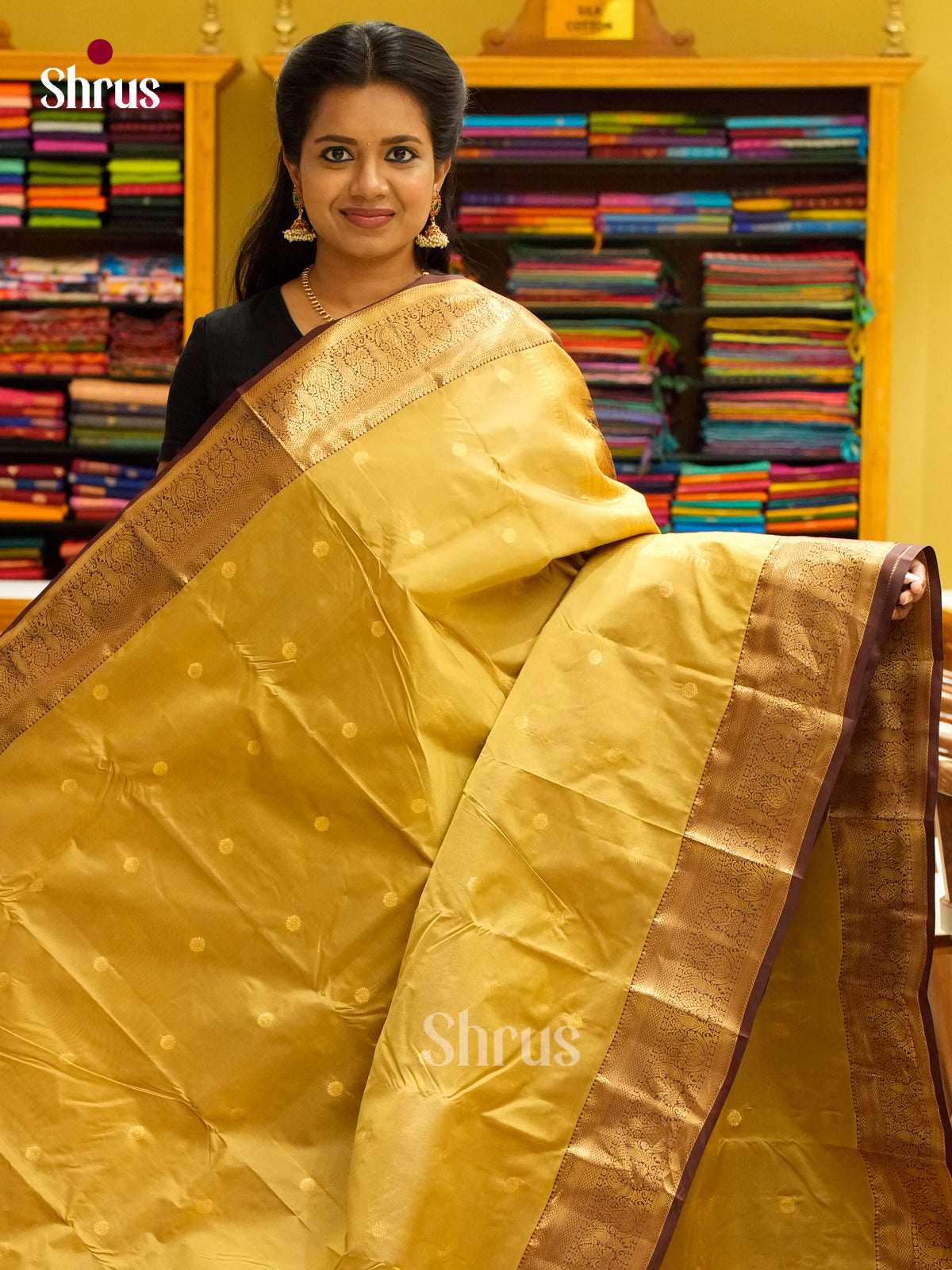 Kanchipuram-halfpure Saree - EH19020
