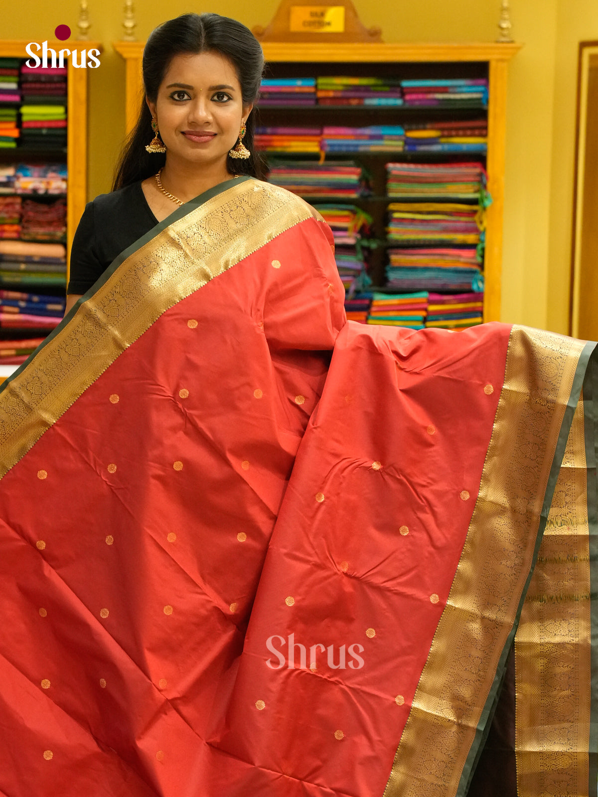 Kanchipuram-halfpure Saree - EH19021