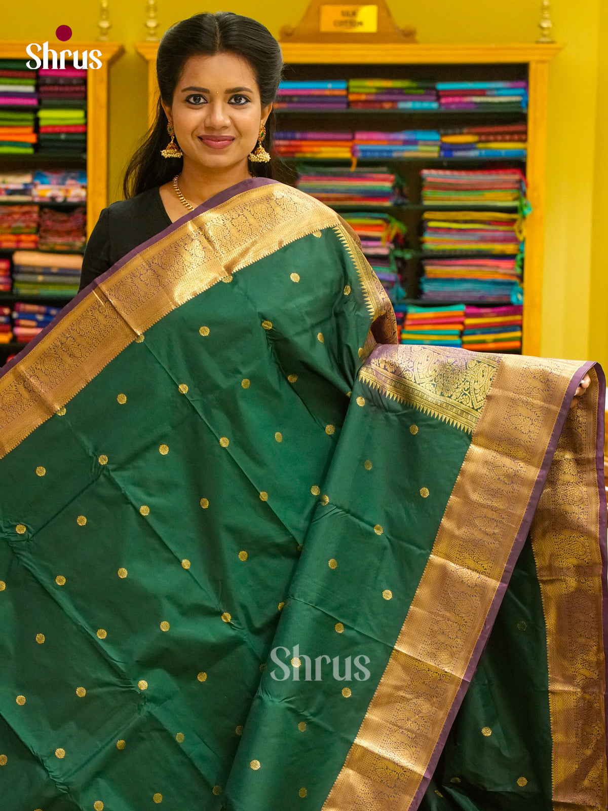 Kanchipuram-halfpure Saree - EH19025