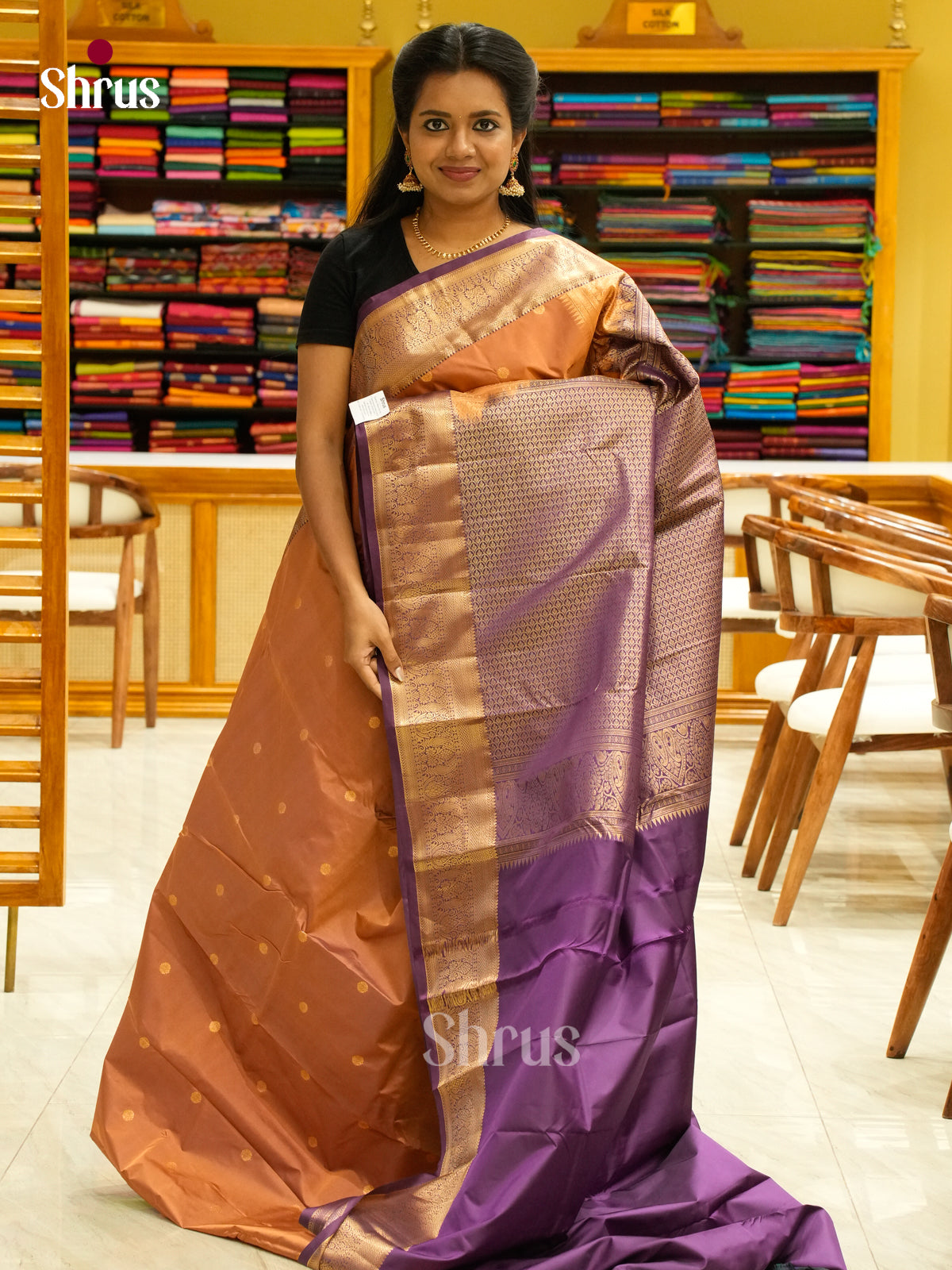 Kanchipuram-halfpure Saree - EH19026